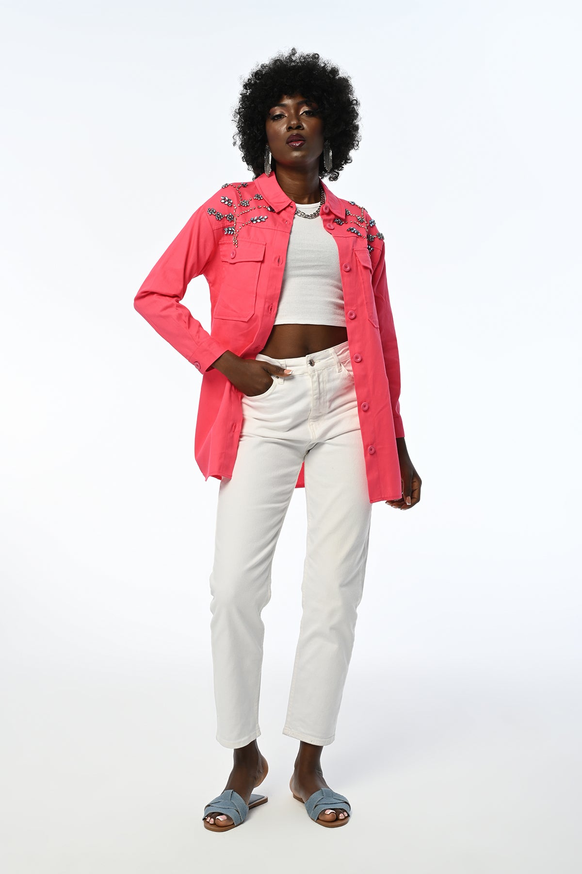 JACKET - 33041 FUCHSIA