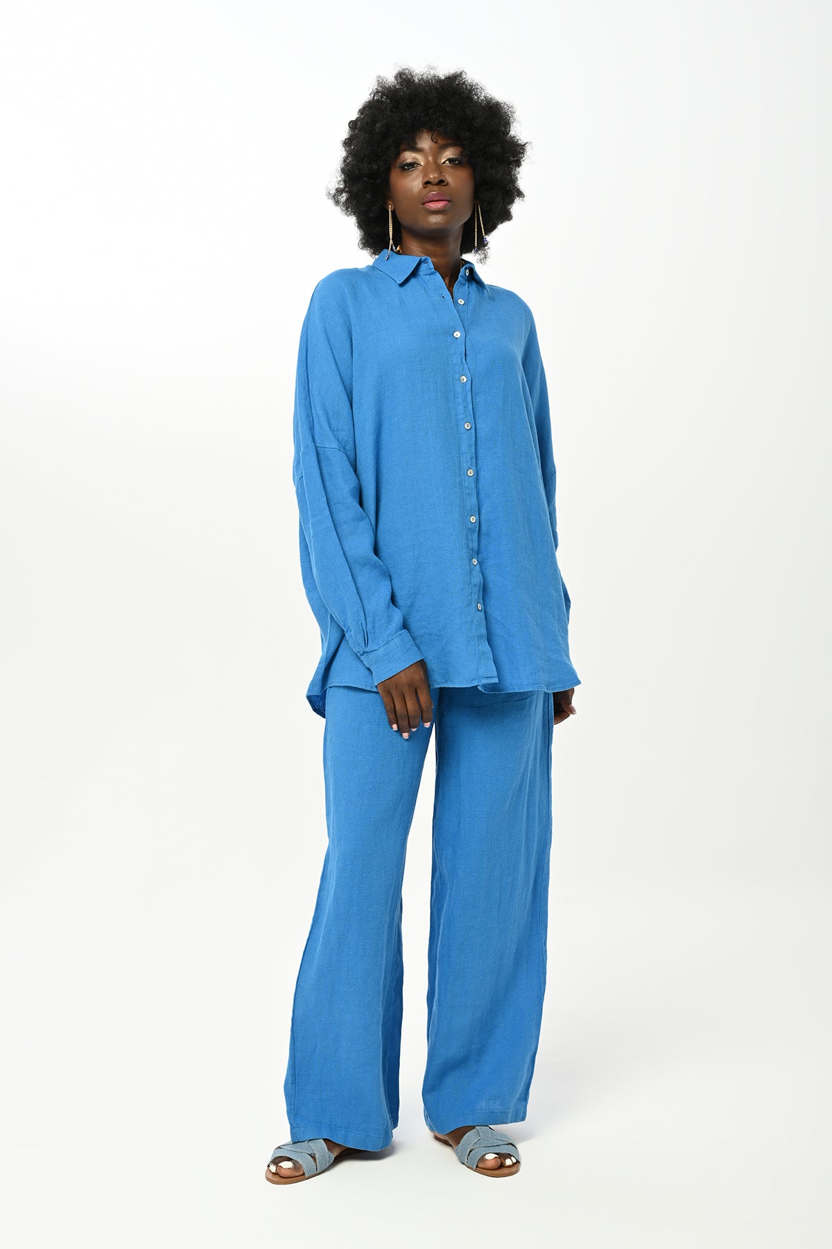 SHIRT - 33996 BLUE