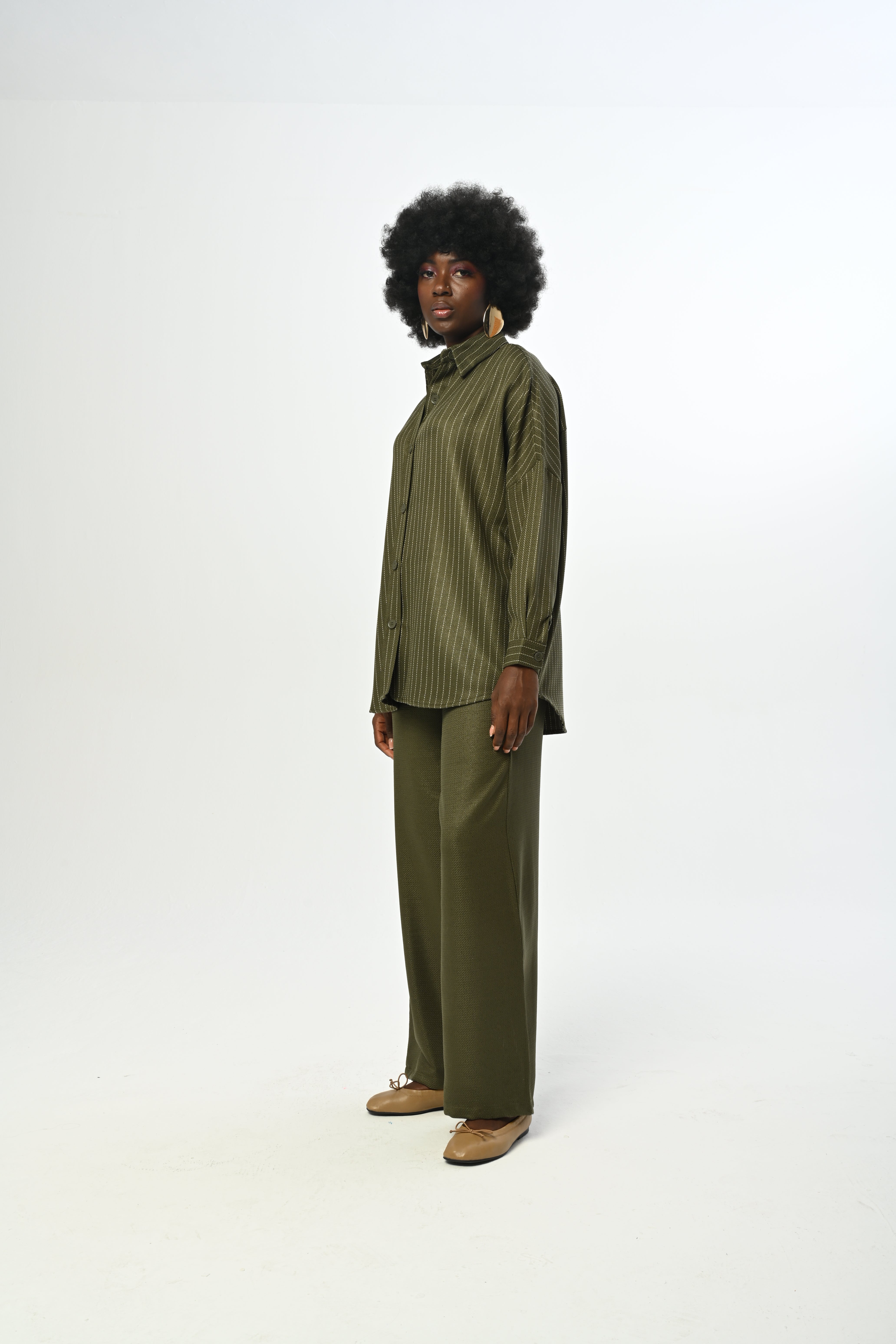 SHIRT - 34136 KHAKI