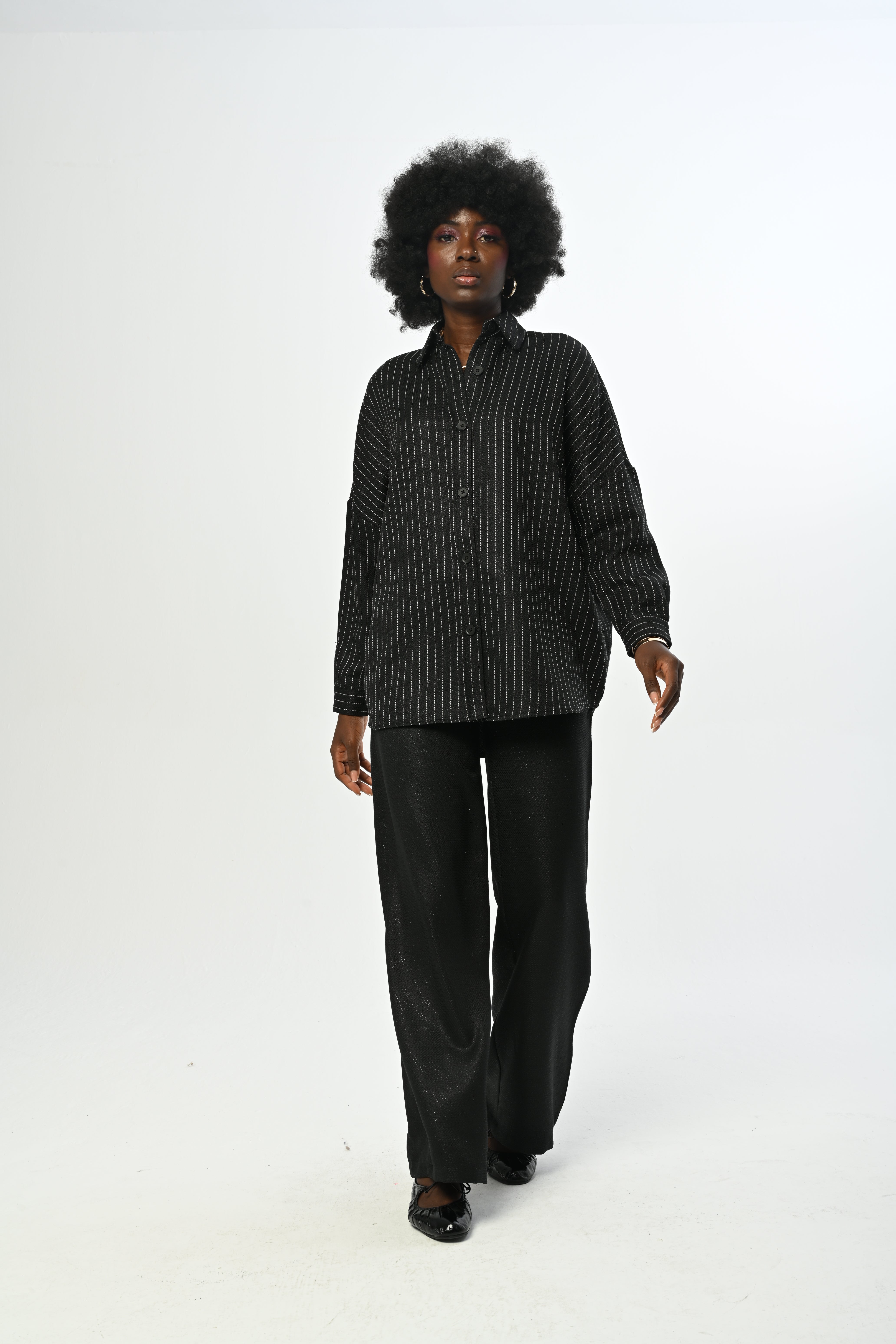 SHIRT - 34136 BLACK
