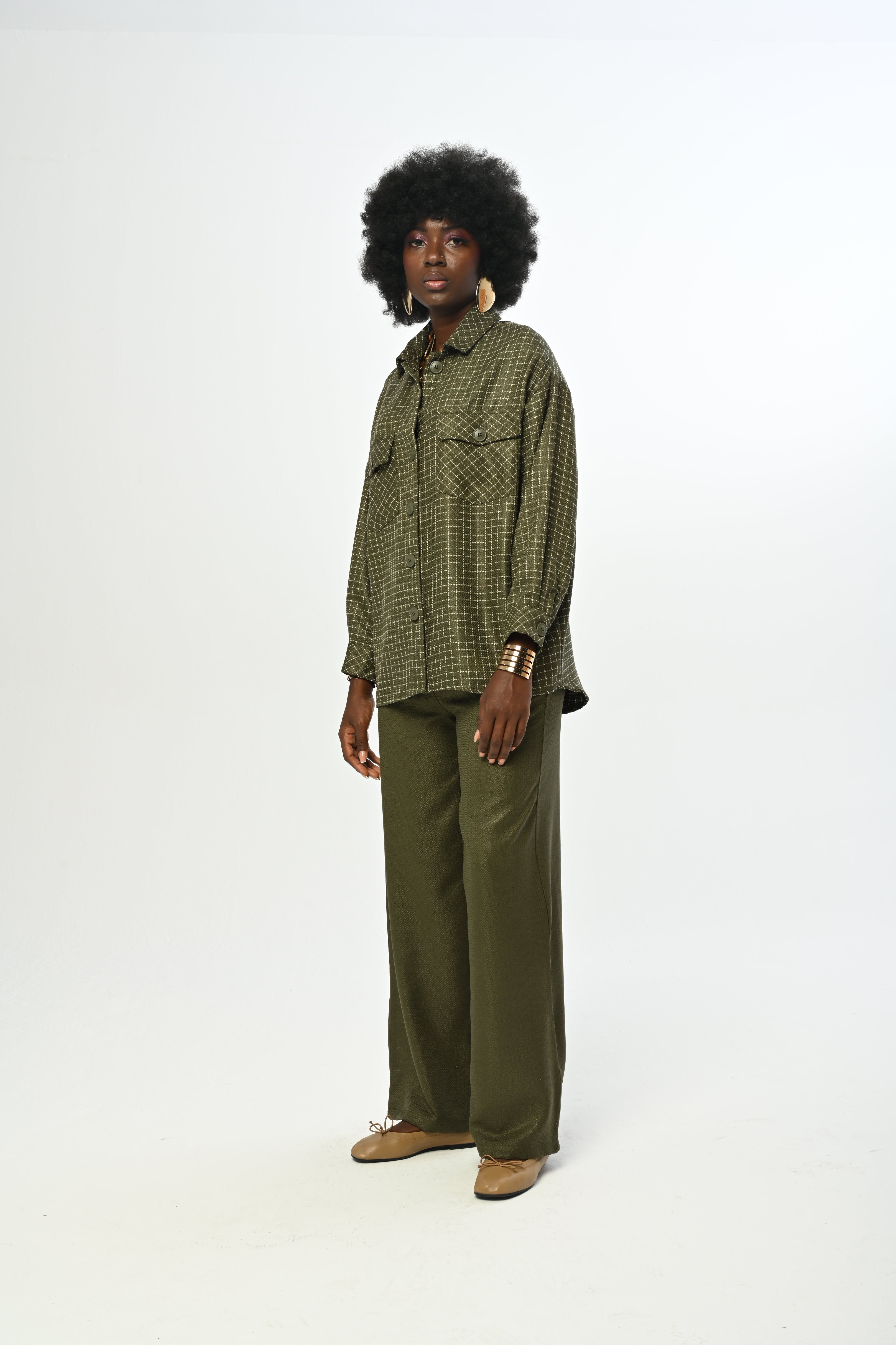 SHIRT - 34138 KHAKI
