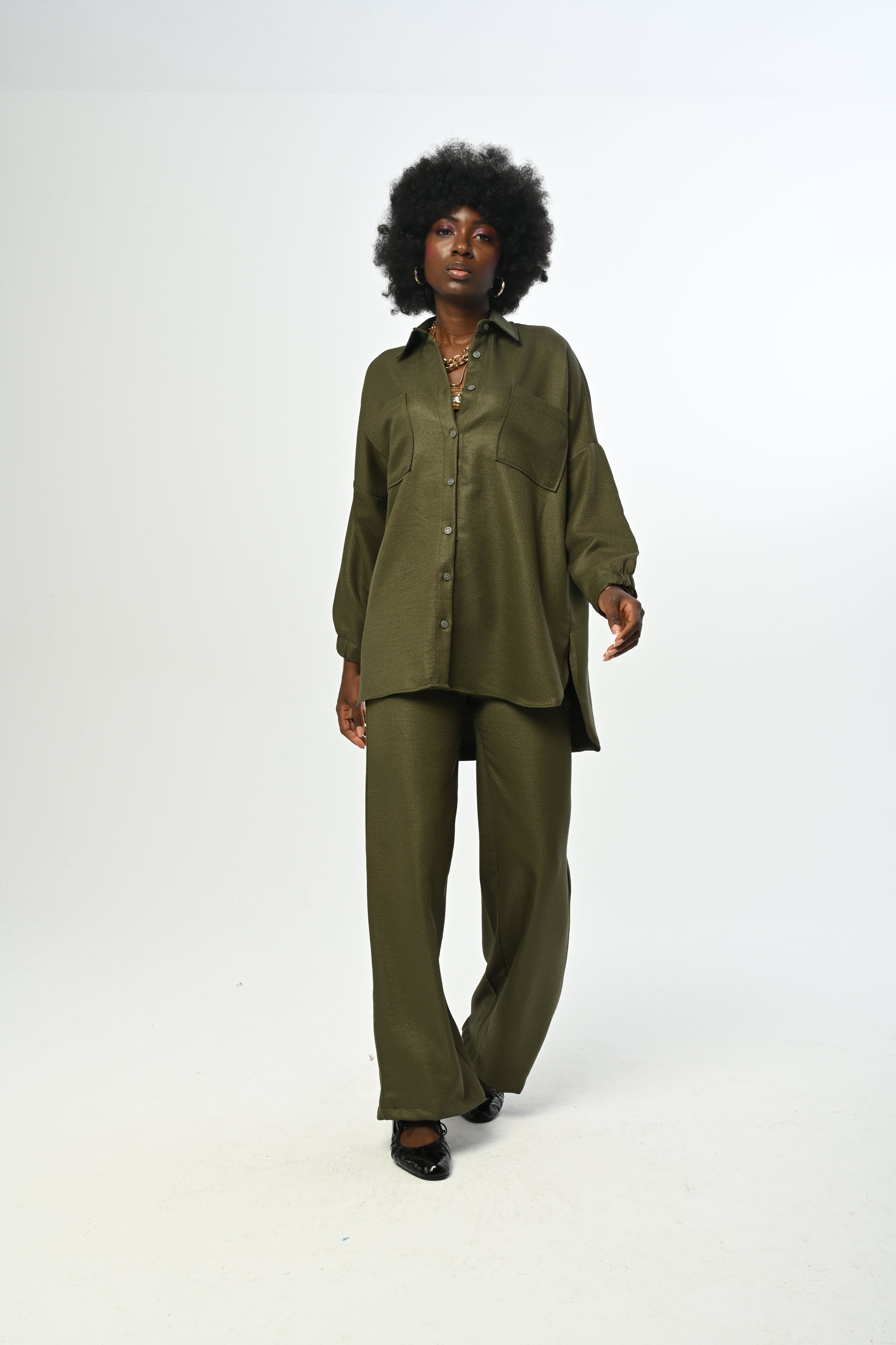 SHIRT- 34184 KHAKI