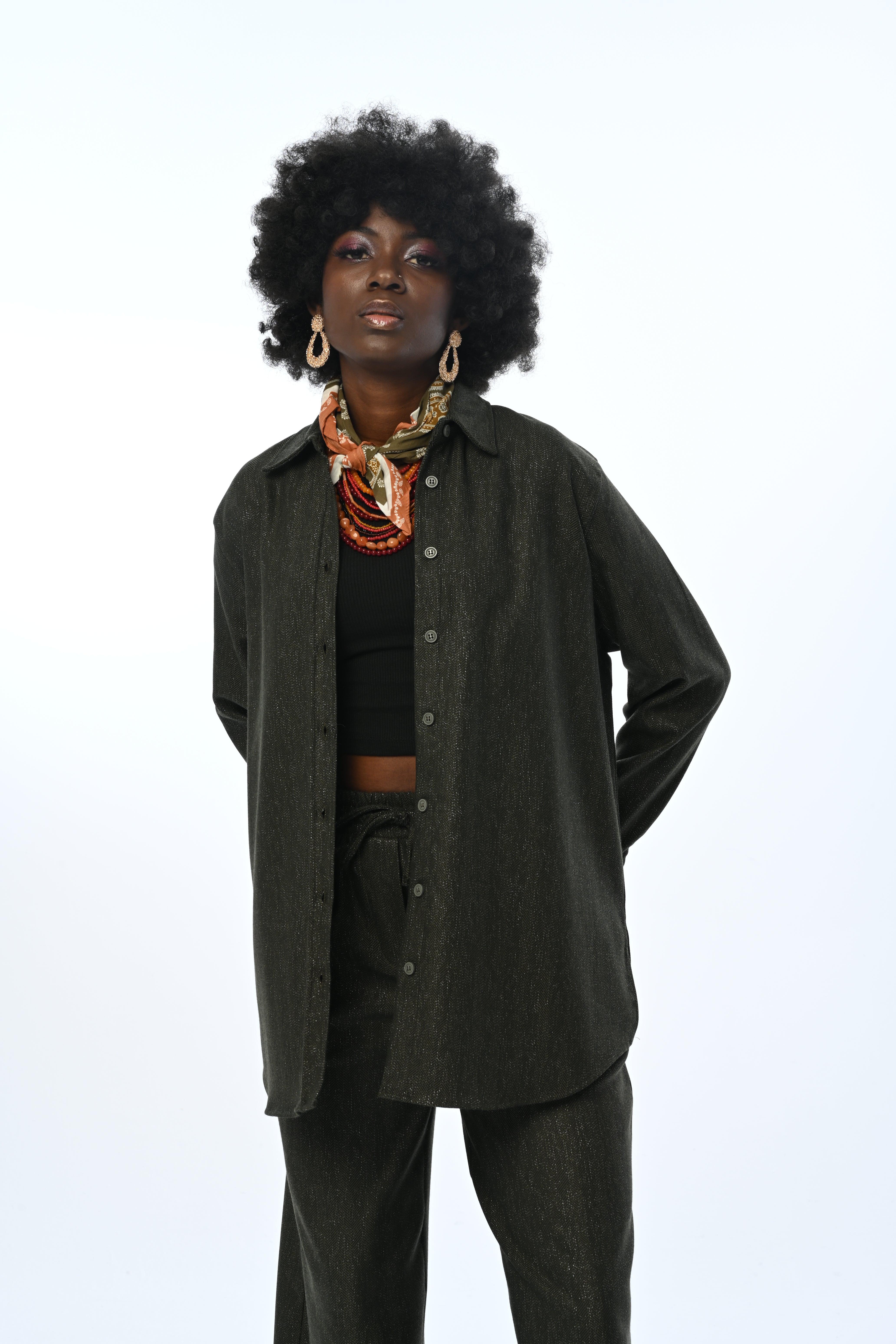 SHIRT - 34233 KHAKI