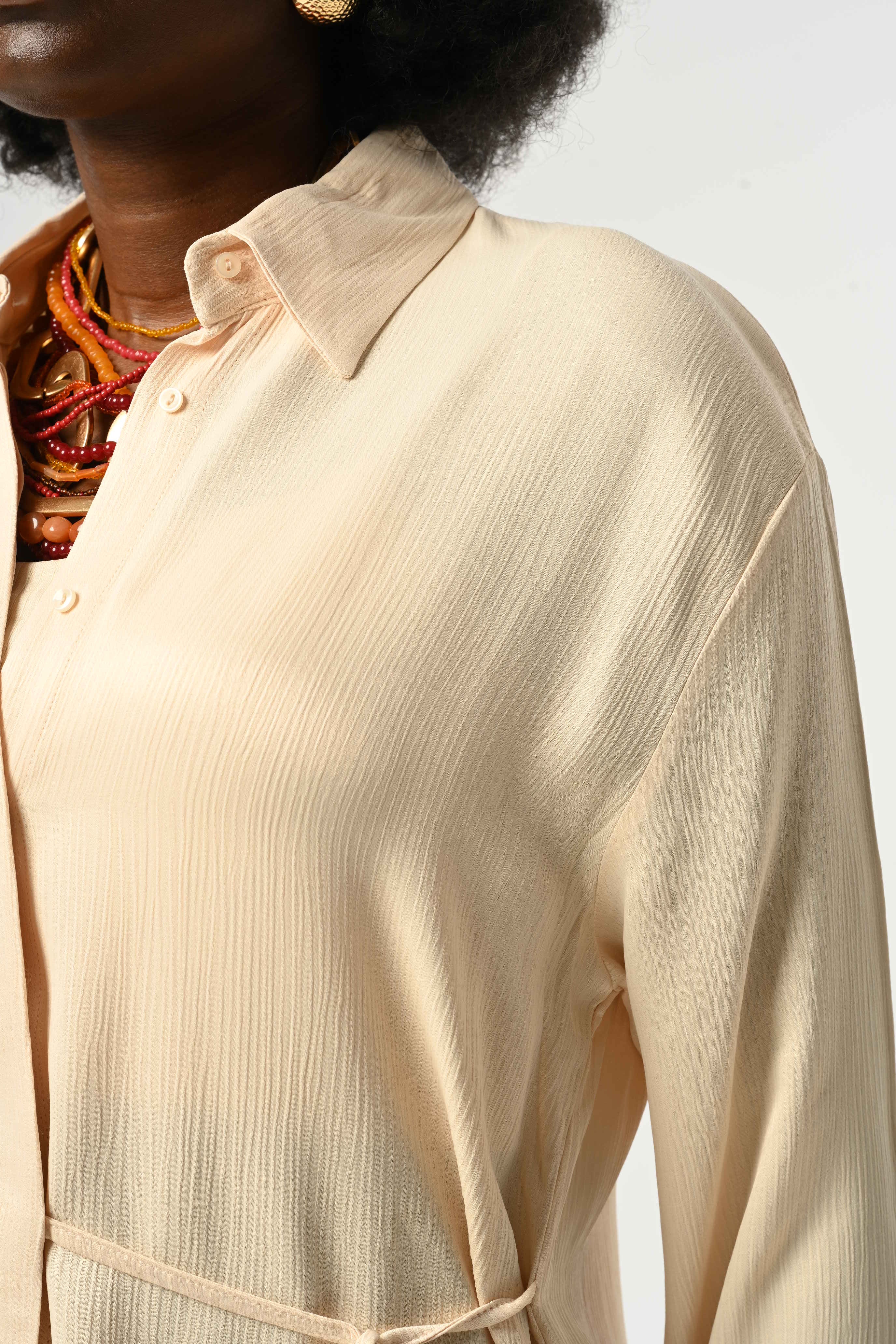 SHIRT - 34472 LIGHT BEIGE