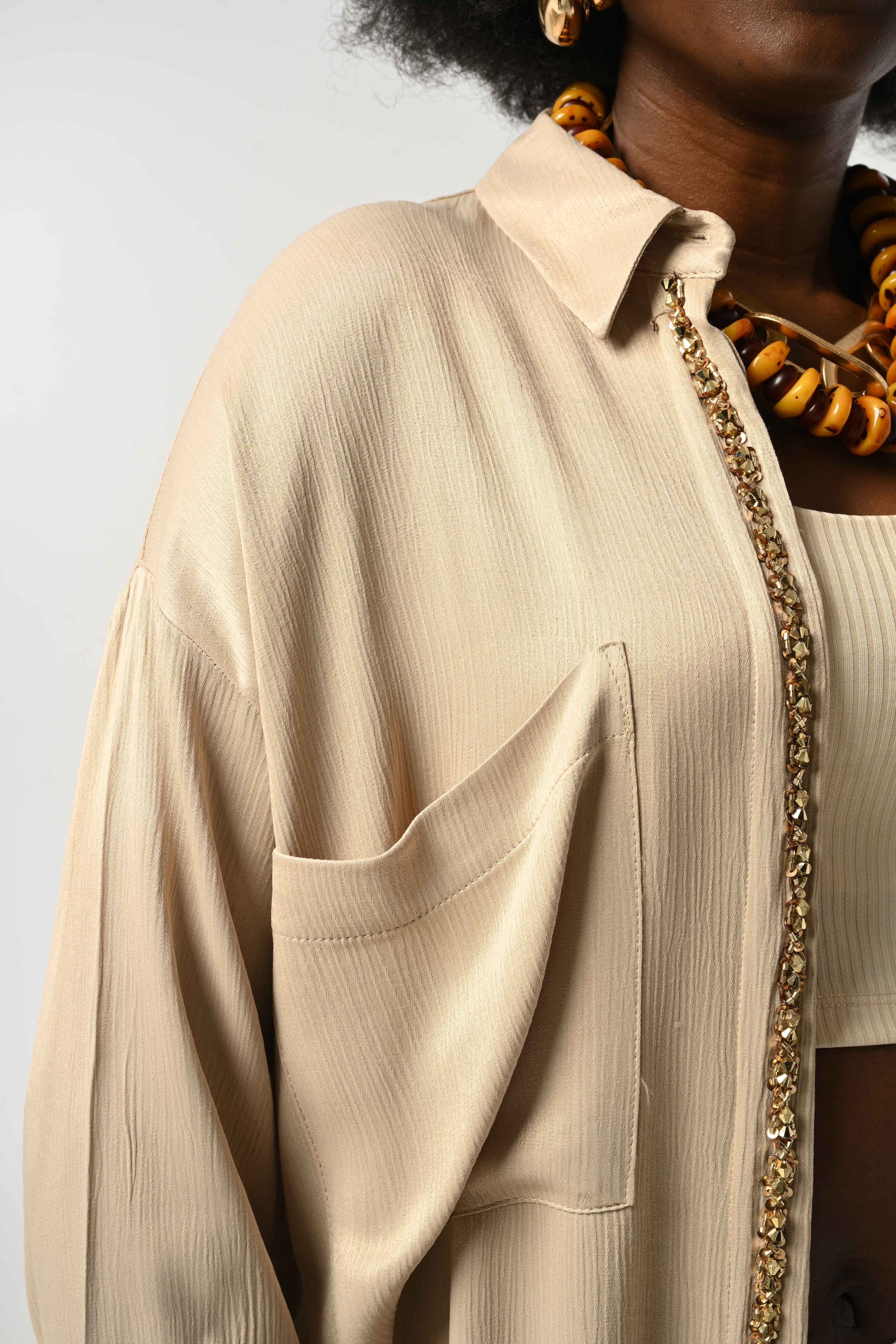 SHIRT - 34473 MINK