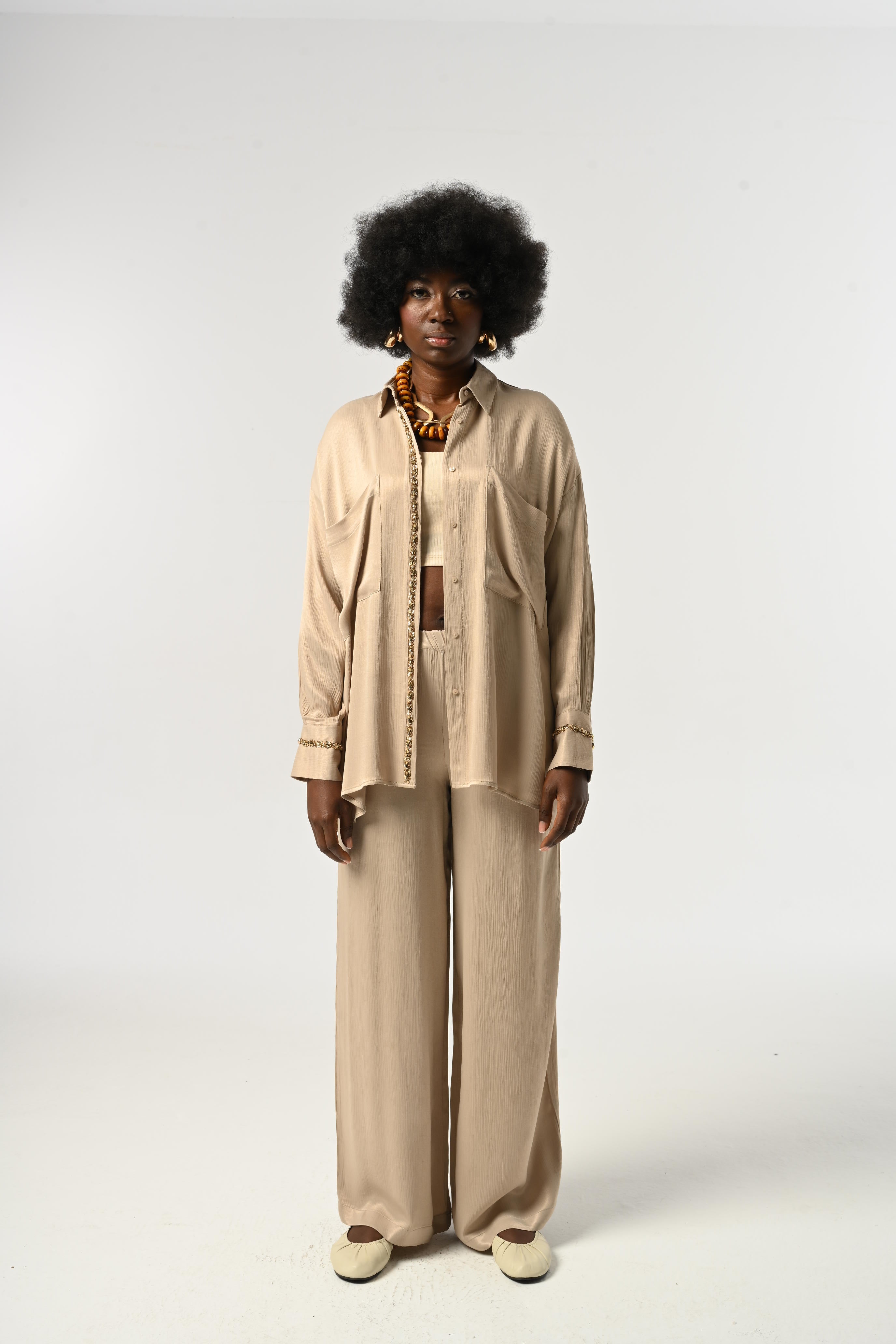 SHIRT - 34473 MINK