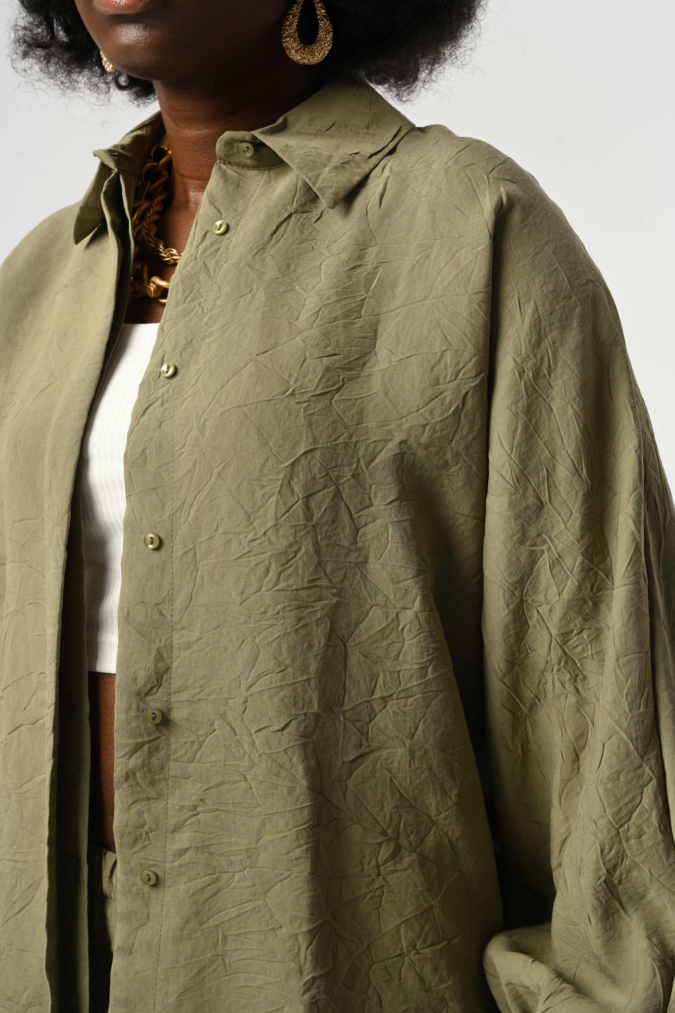 SHIRT - 34474 KHAKI