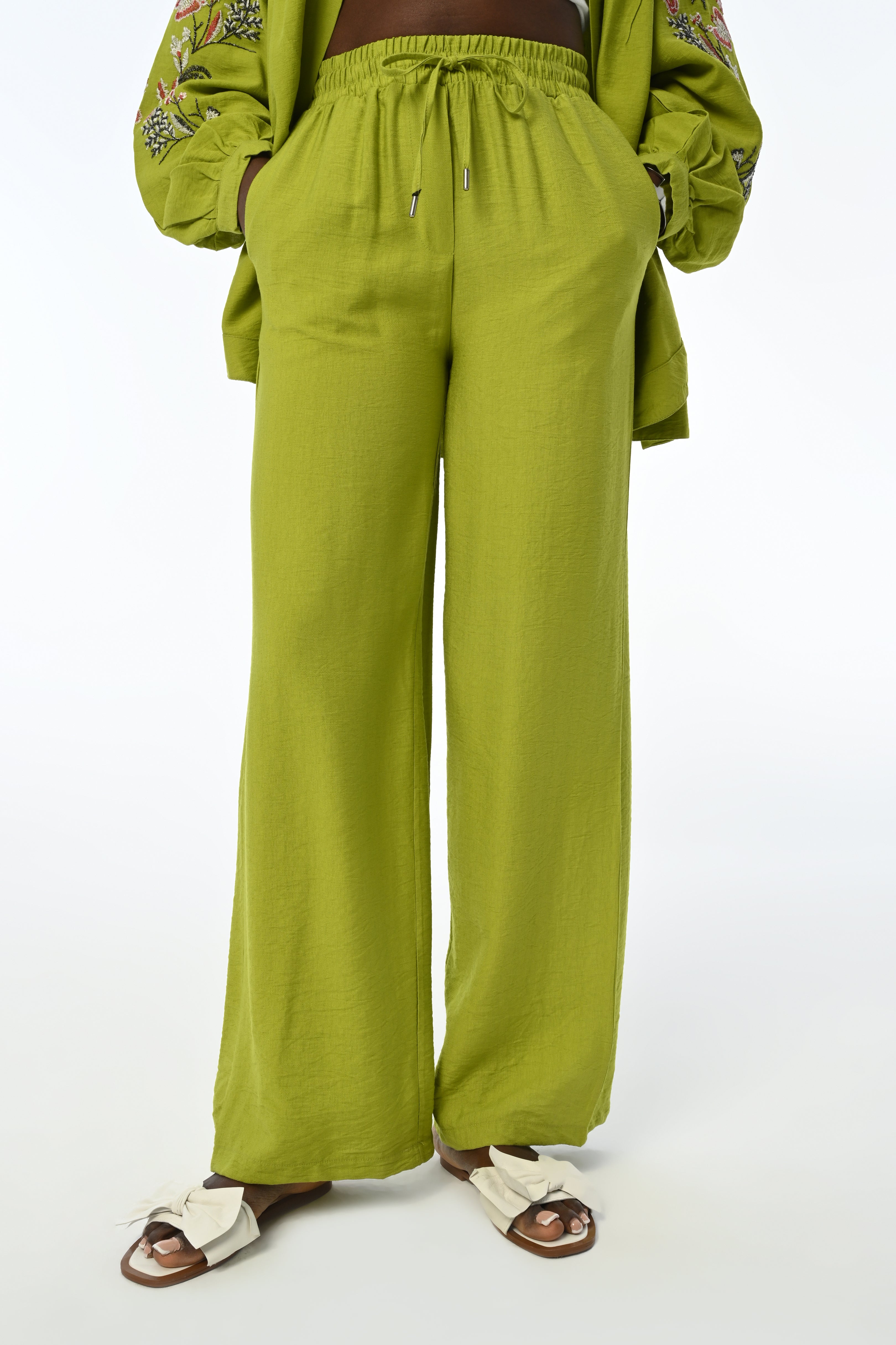 TROUSERS - 39363 GREEN