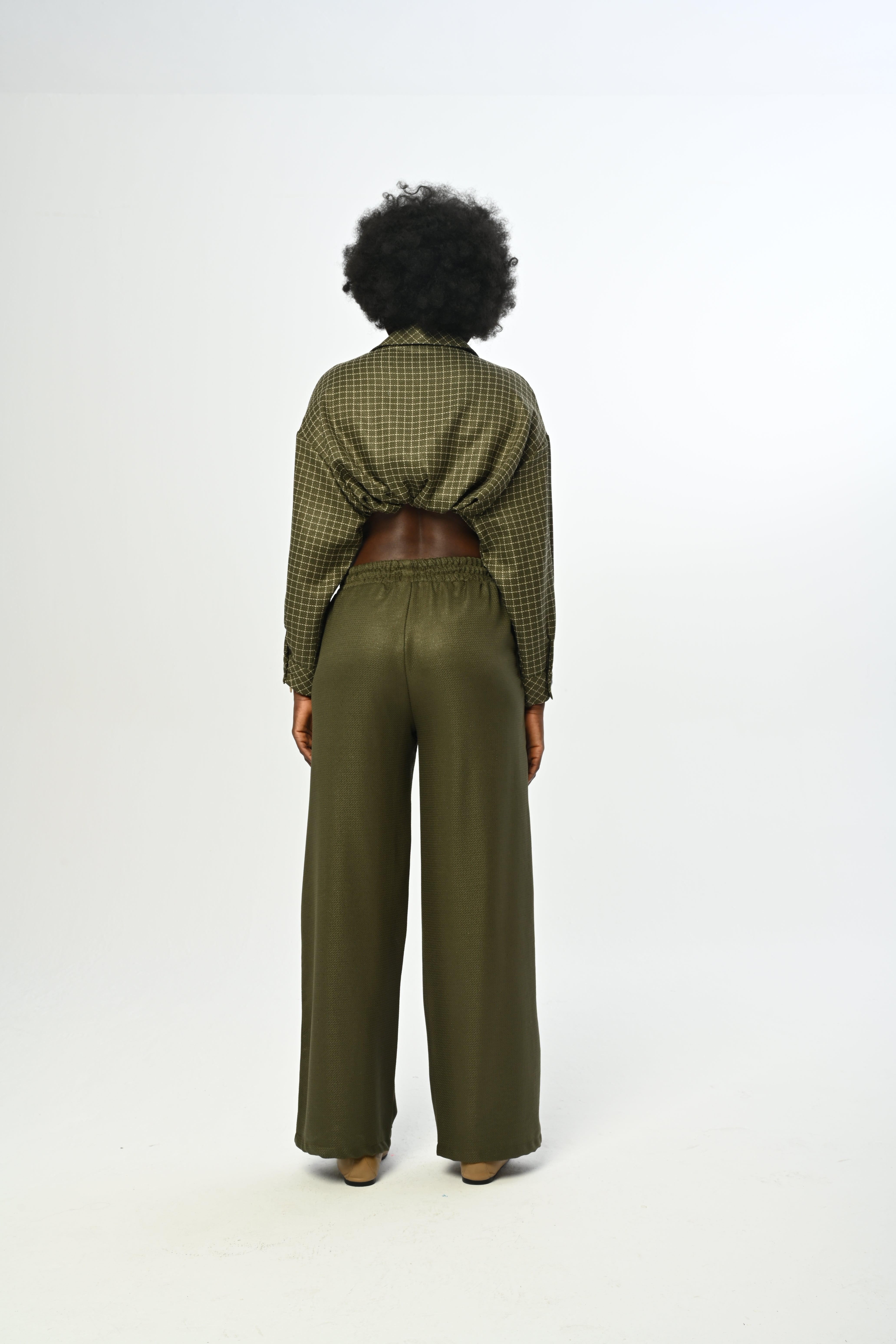 TROUSERS - 45114 KHAKI