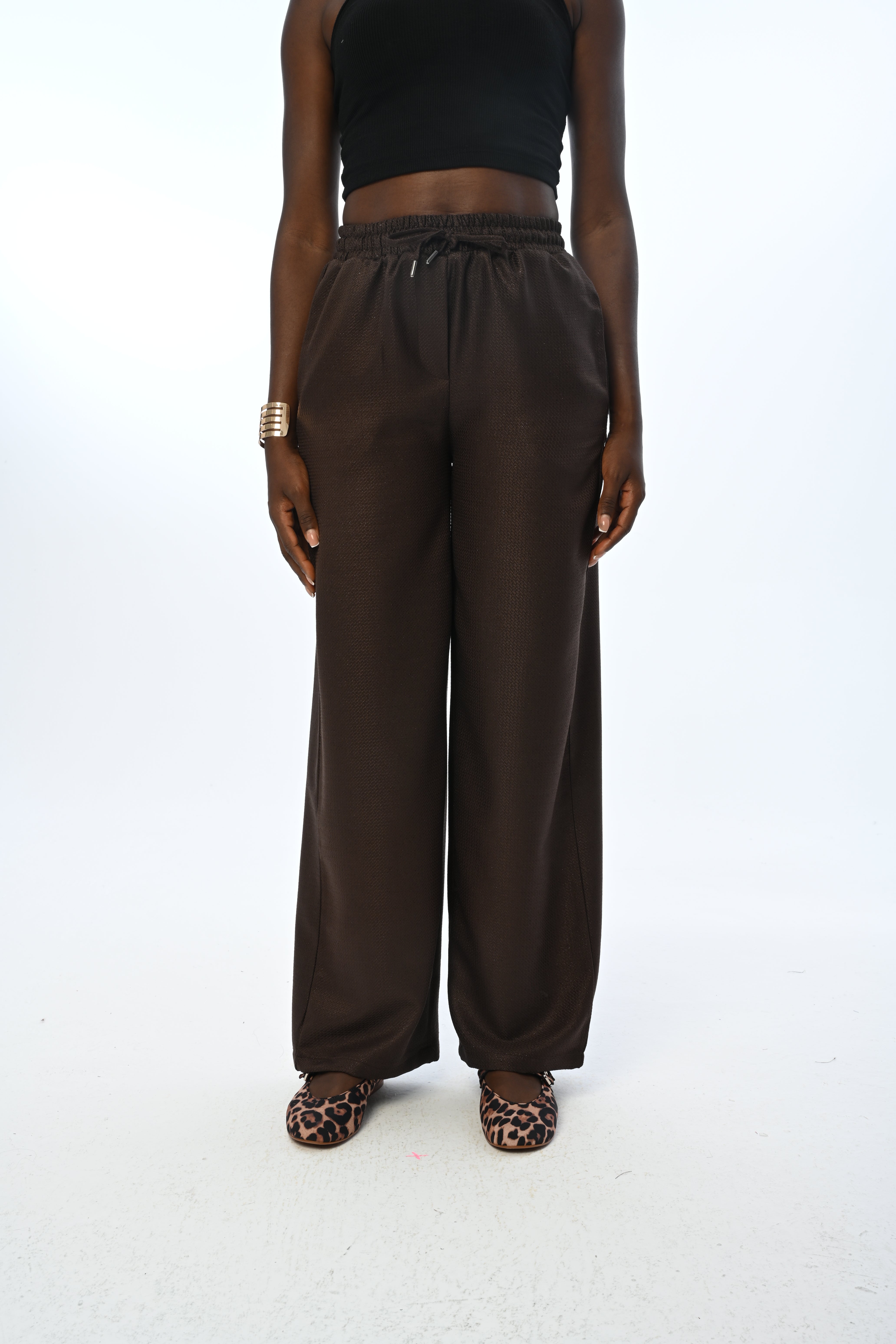 TROUSERS - 45114 BROWN