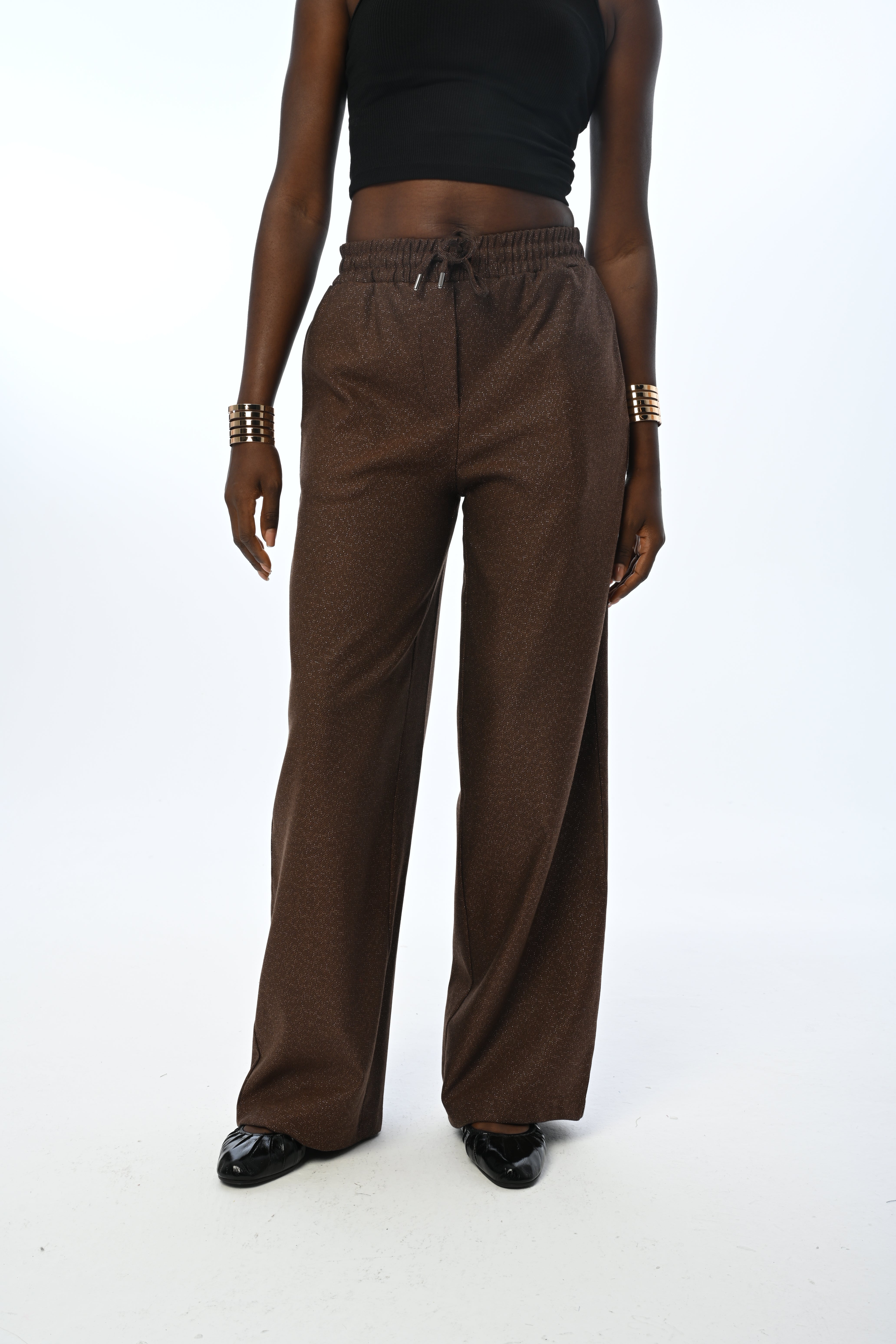 TROUSERS - 45115 BROWN