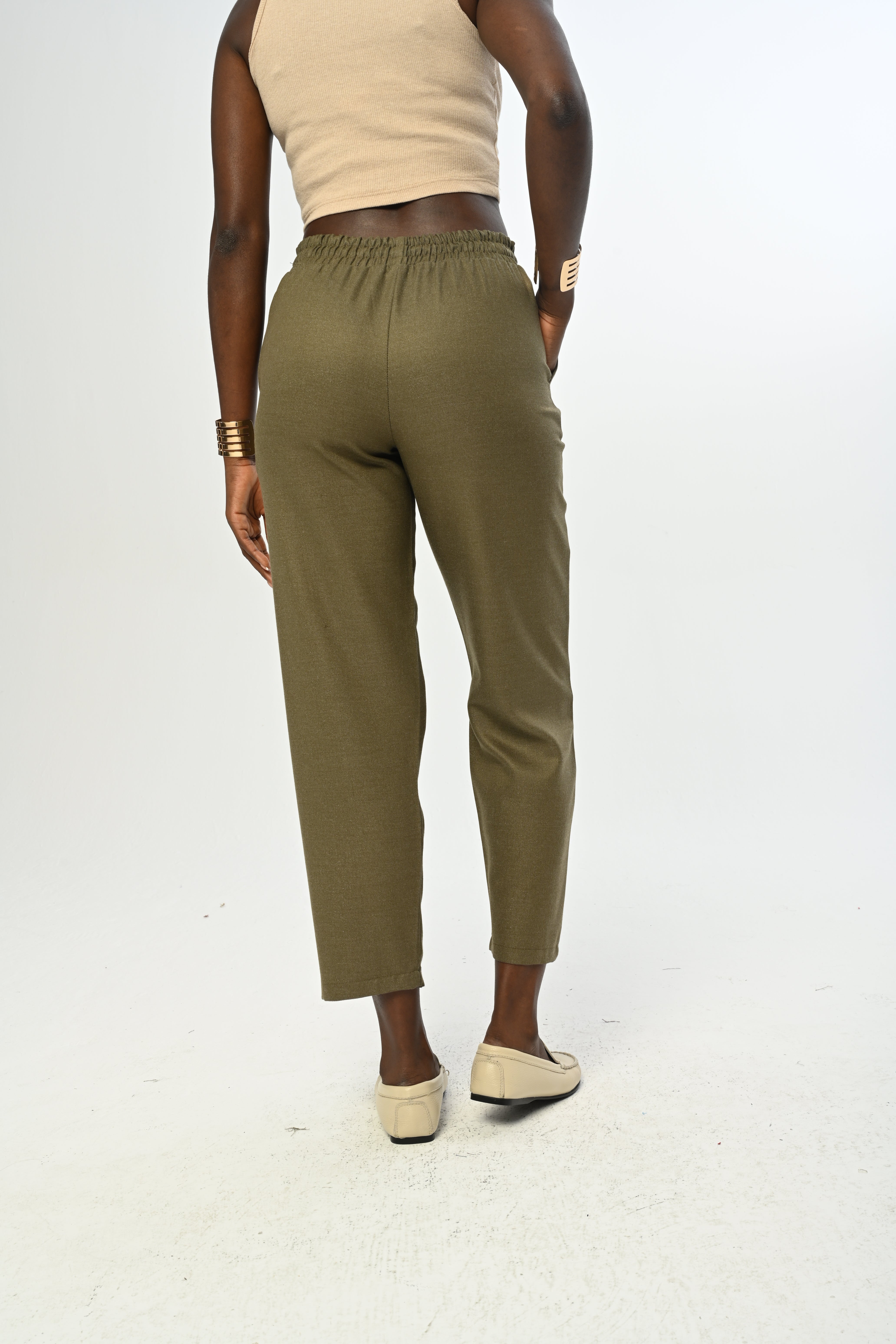 TROUSERS - 45116 KHAKI