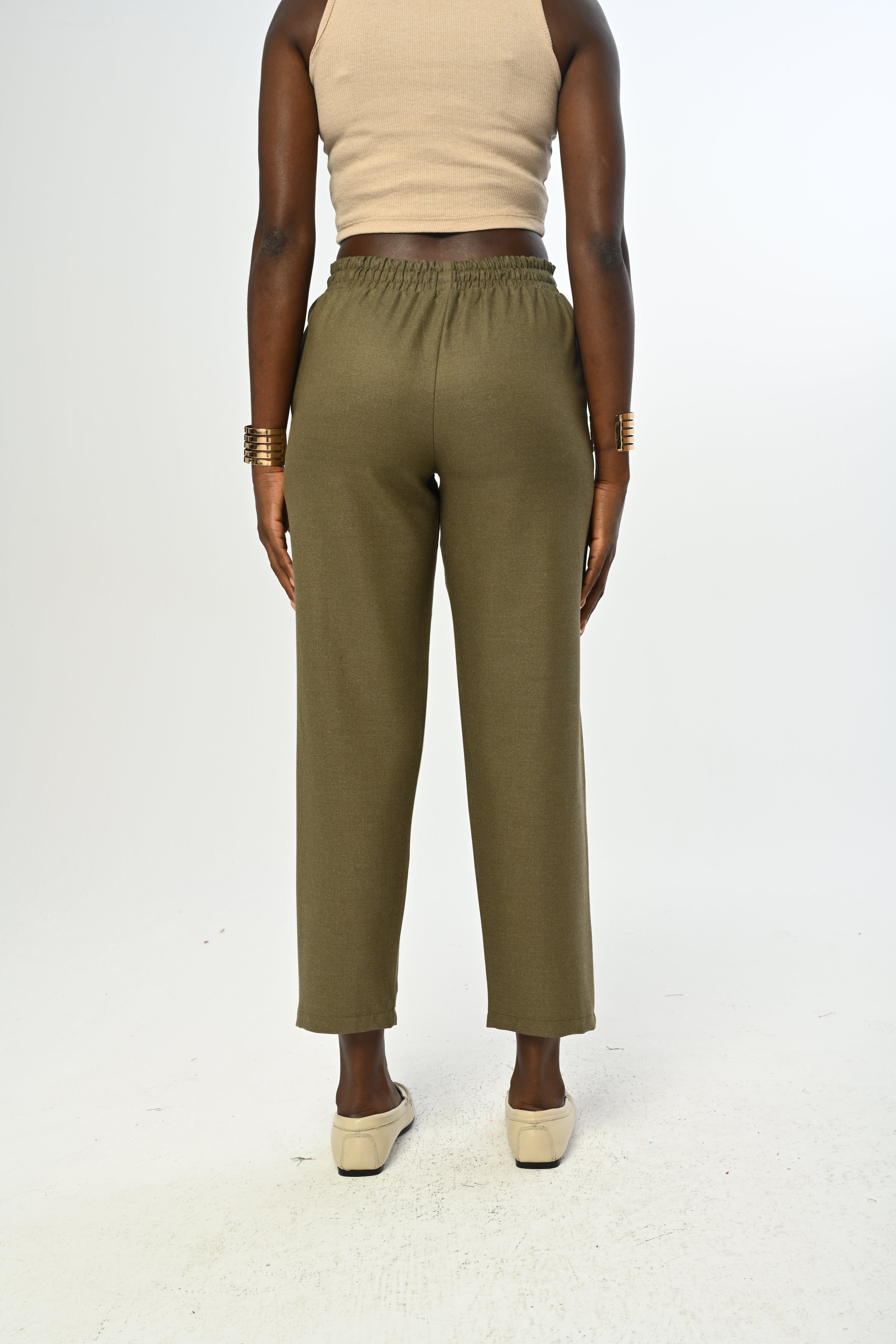 TROUSERS - 45116 KHAKI