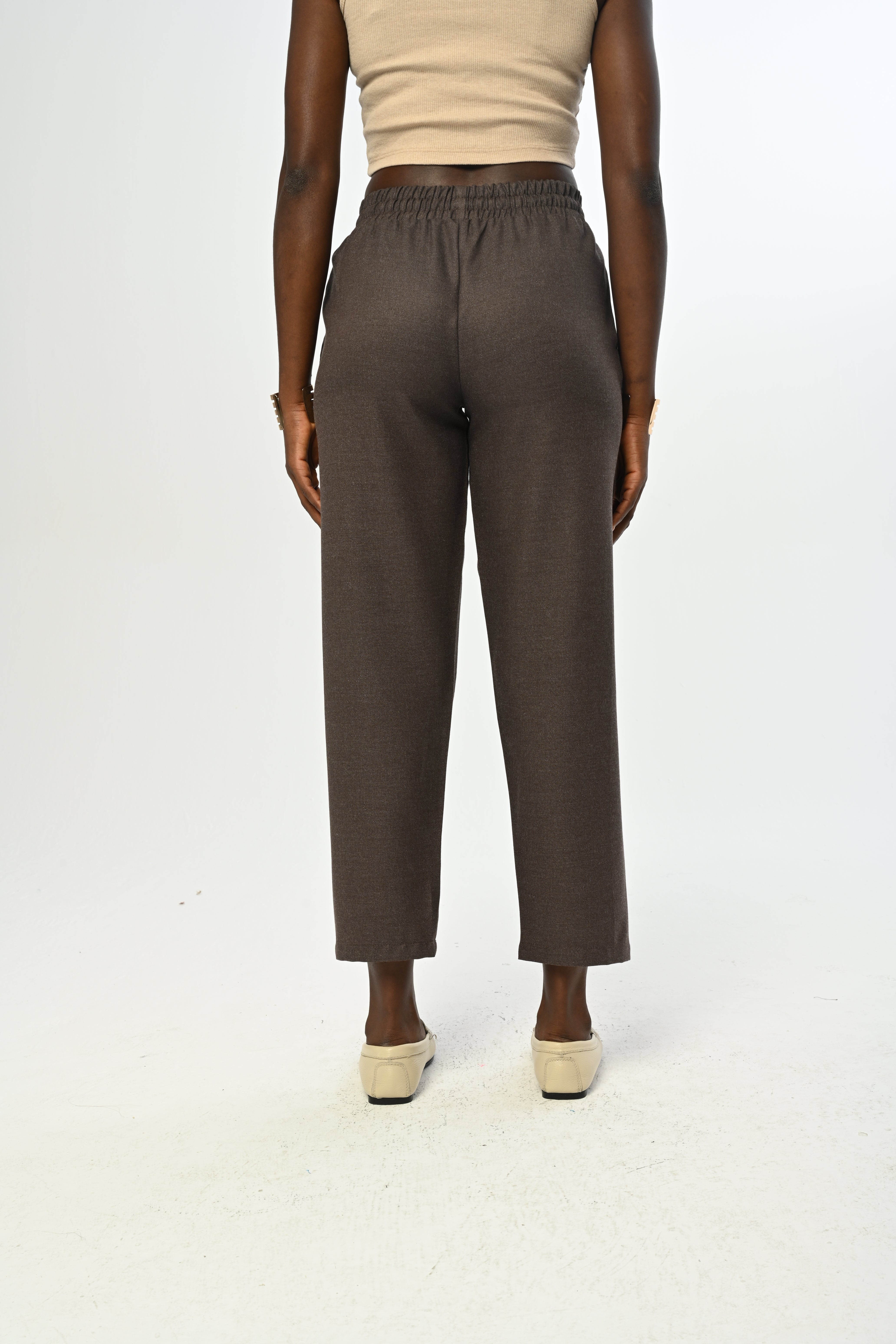 TROUSERS - 45116 BROWN