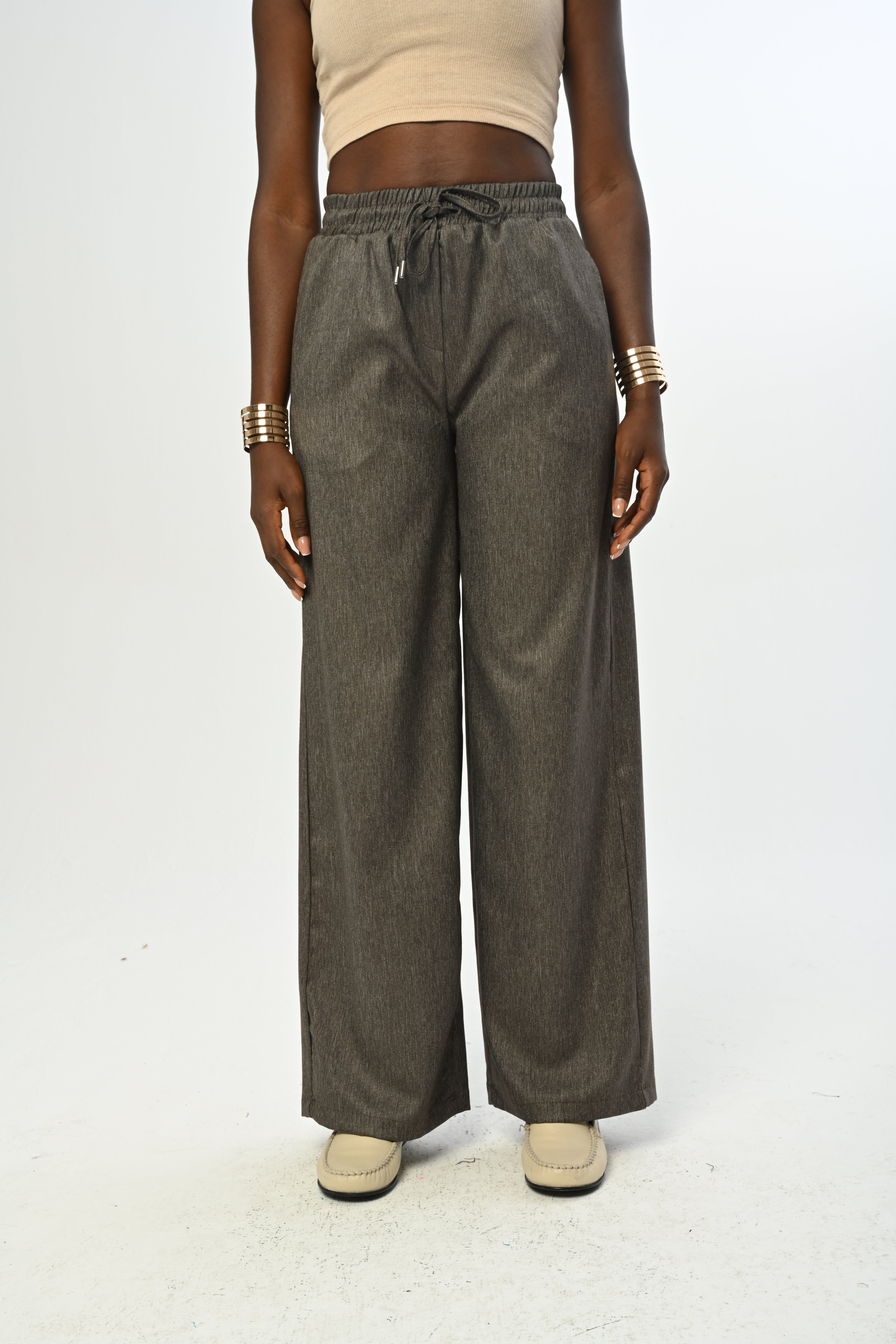 TROUSERS - 45117 BROWN