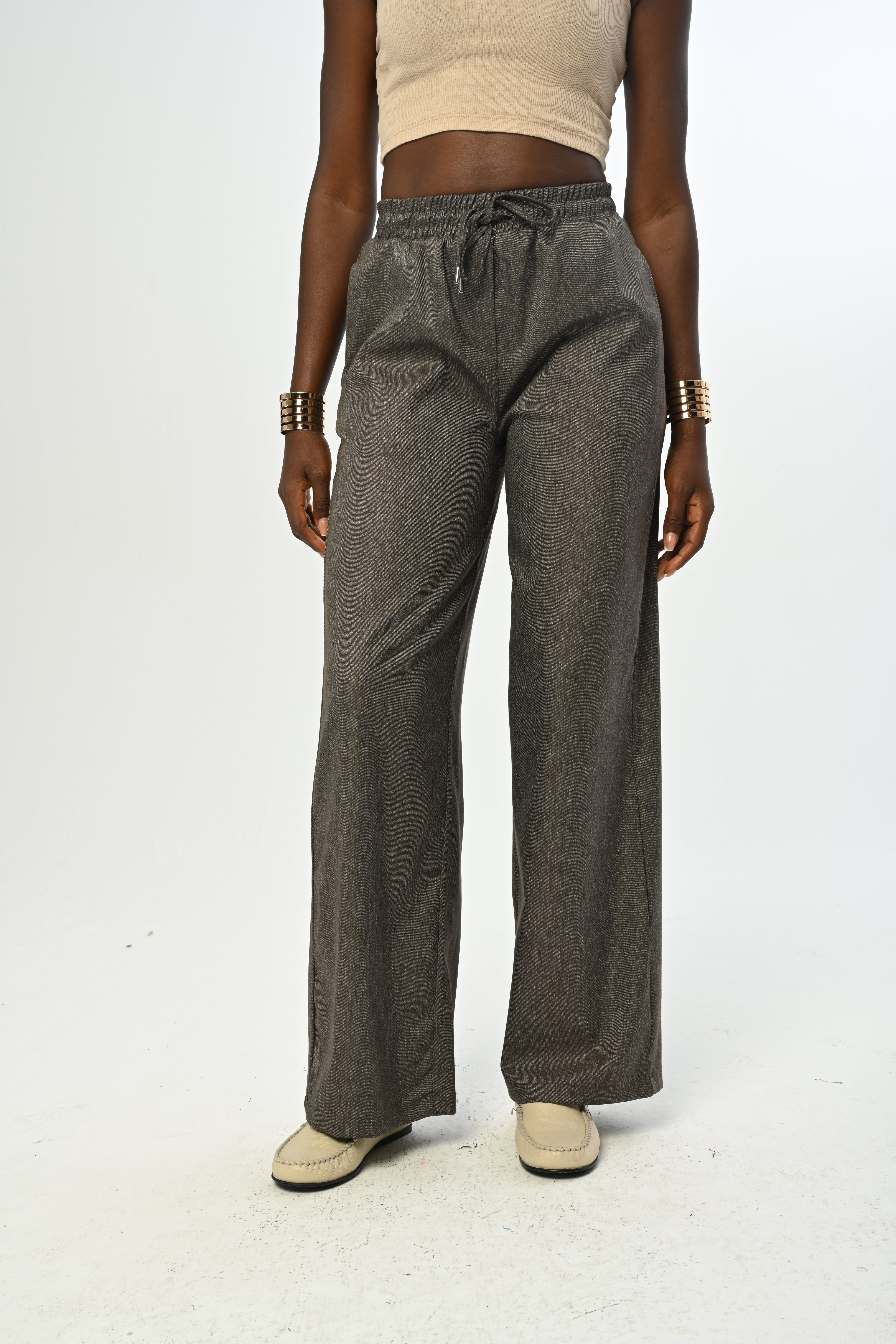 TROUSERS - 45117 BROWN