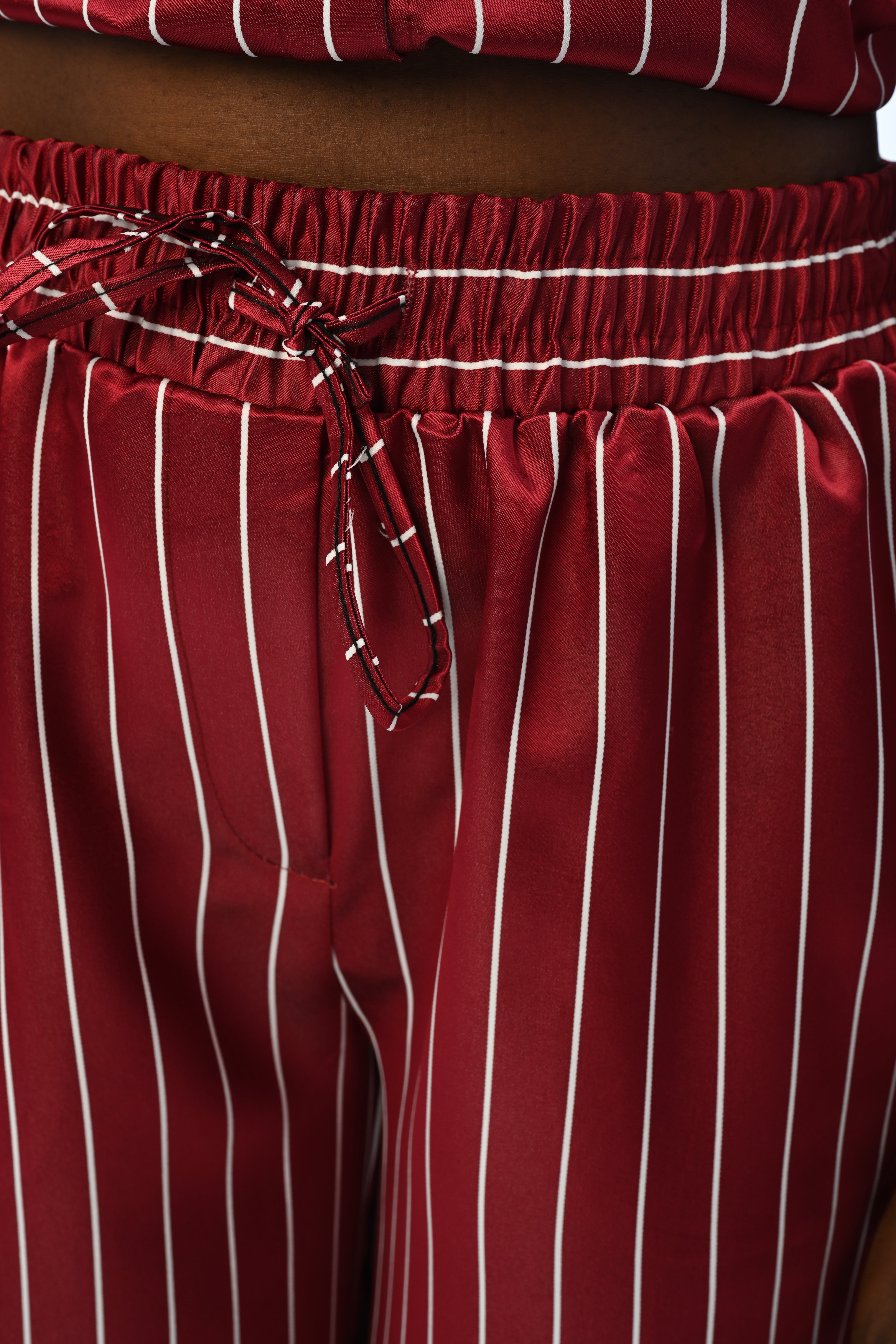 TROUSERS - 45132 CLARET RED
