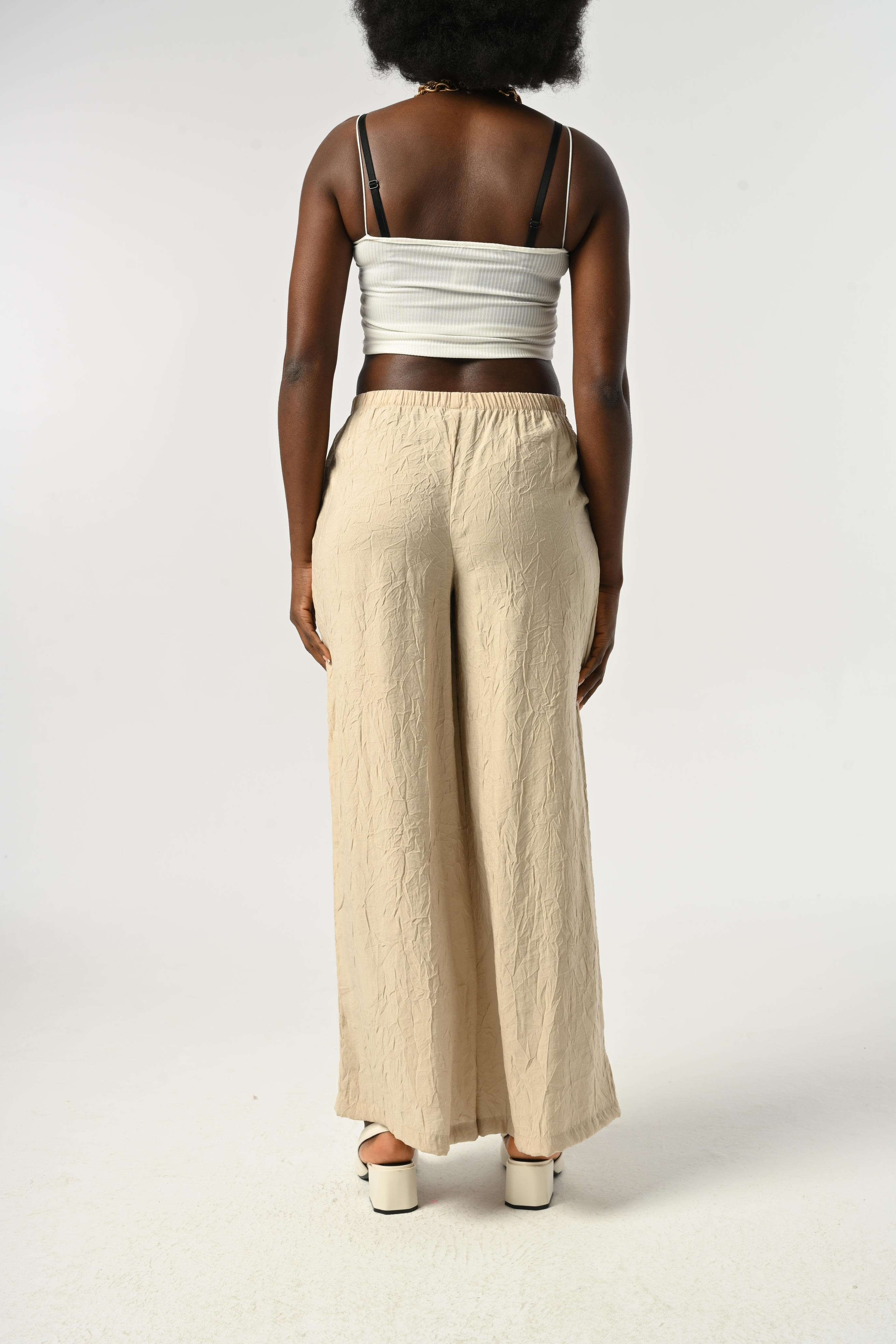 TROUSERS - 45212 LIGHT BEIGE