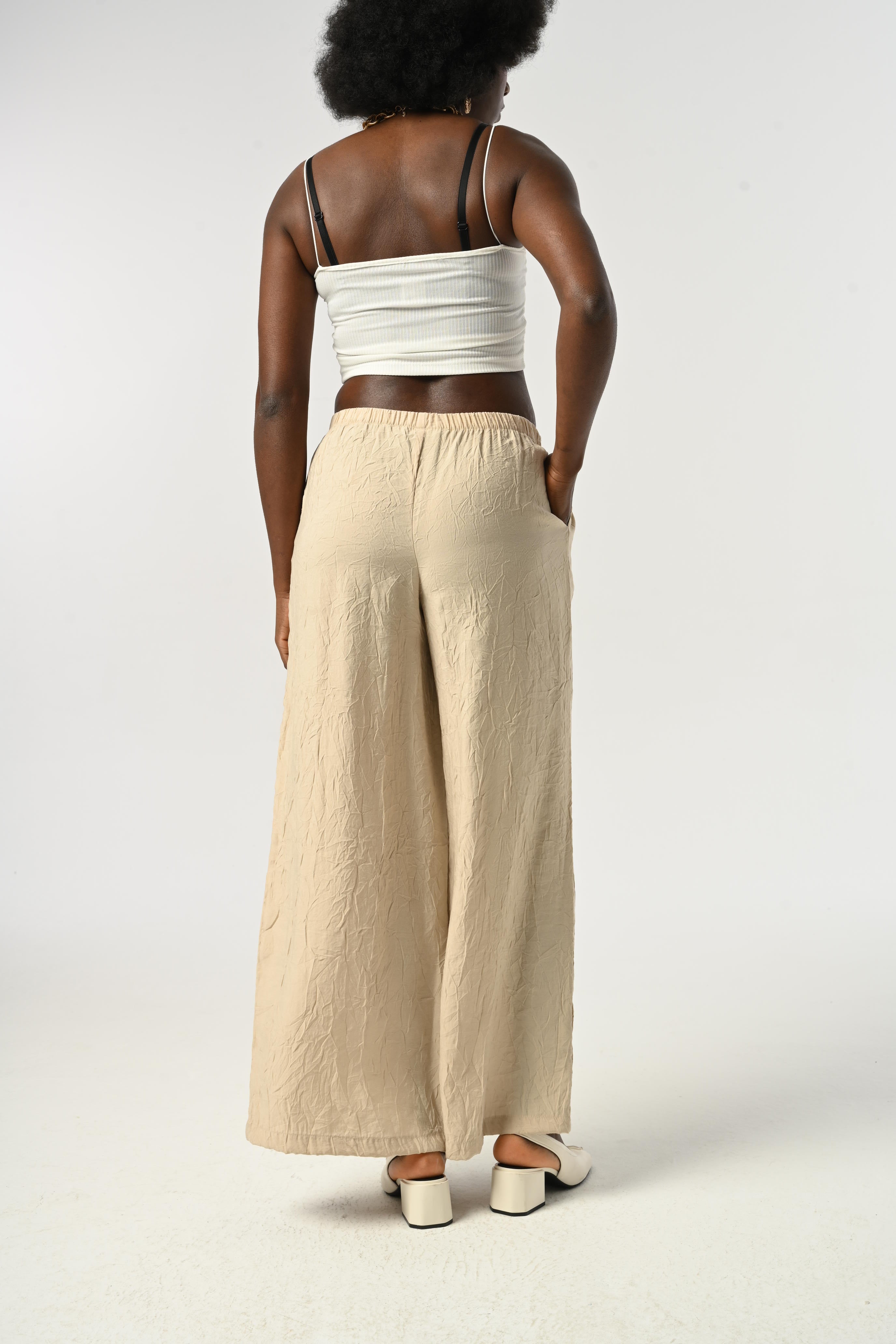 TROUSERS - 45212 LIGHT BEIGE