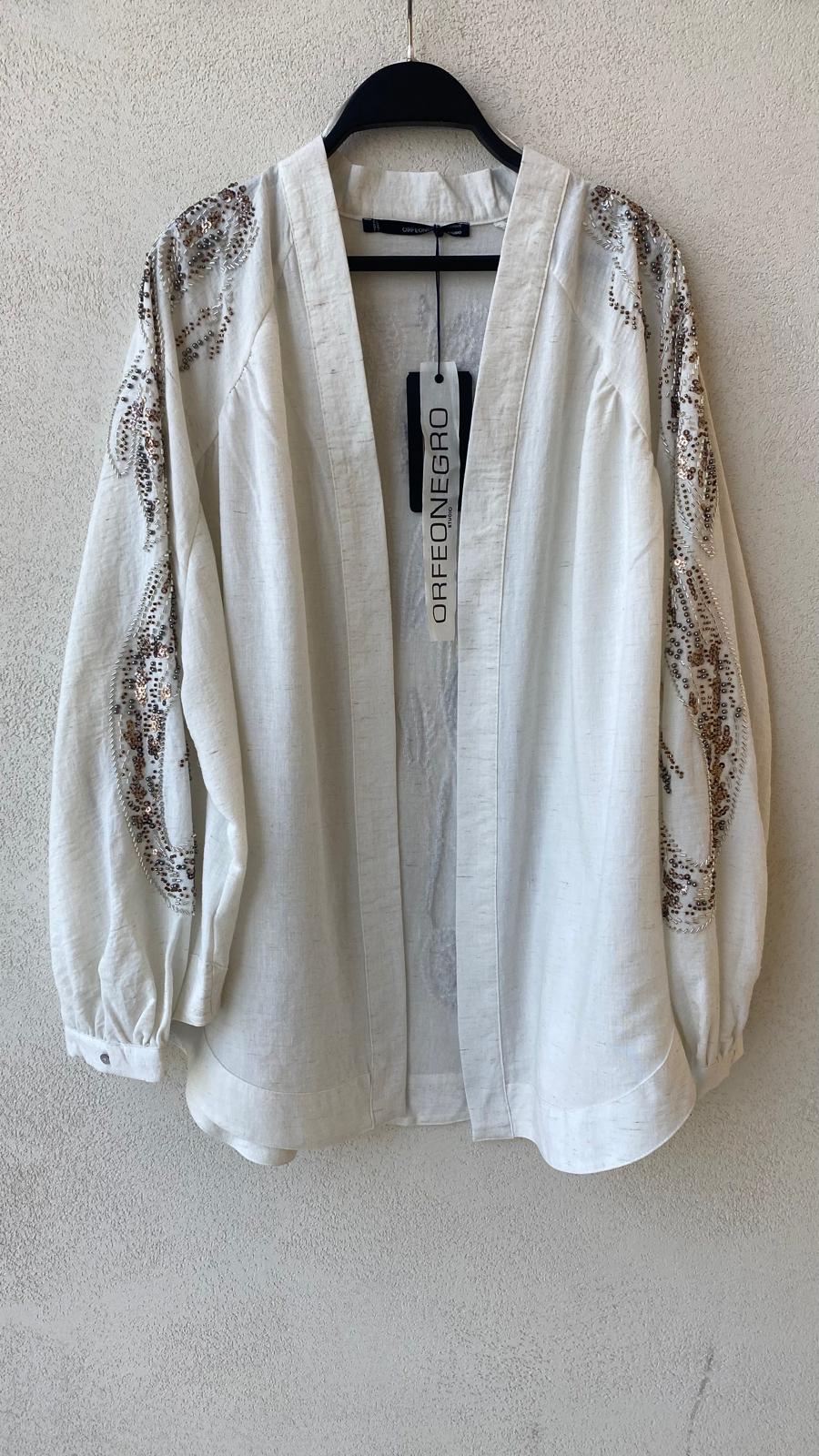 Toptan Oversize Natur Renk Yazlık Şık Kadın Kimono