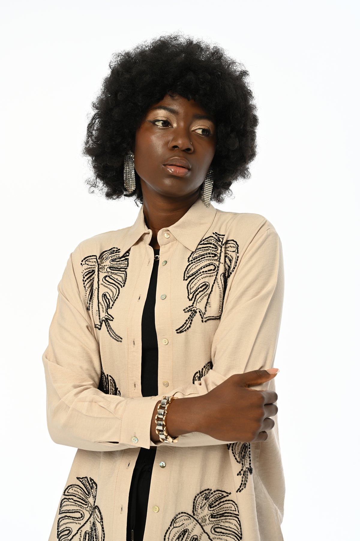 SHIRT - 33963 LIGHT BEIGE
