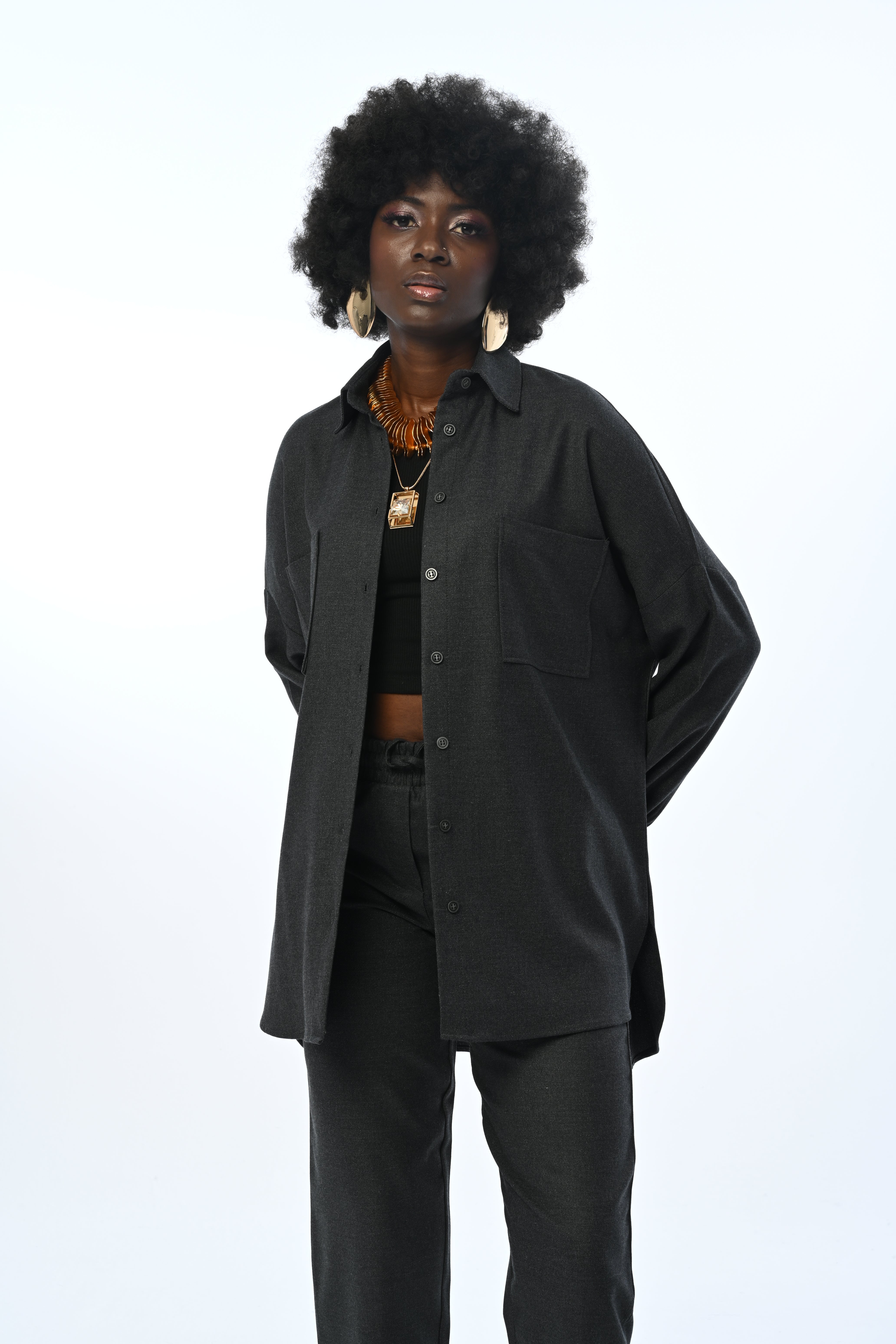 SHIRT - 34135 BLACK