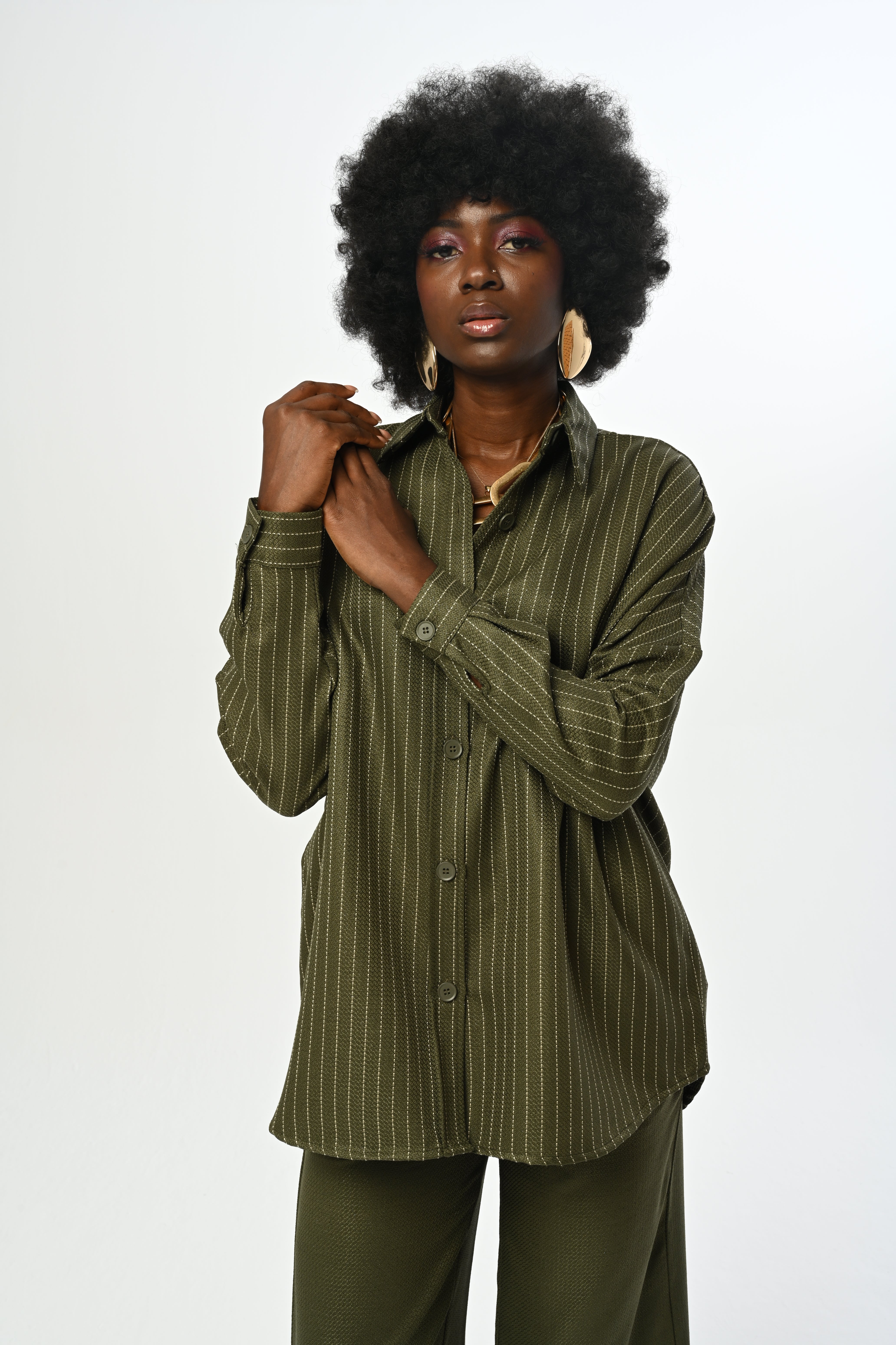 SHIRT - 34136 KHAKI