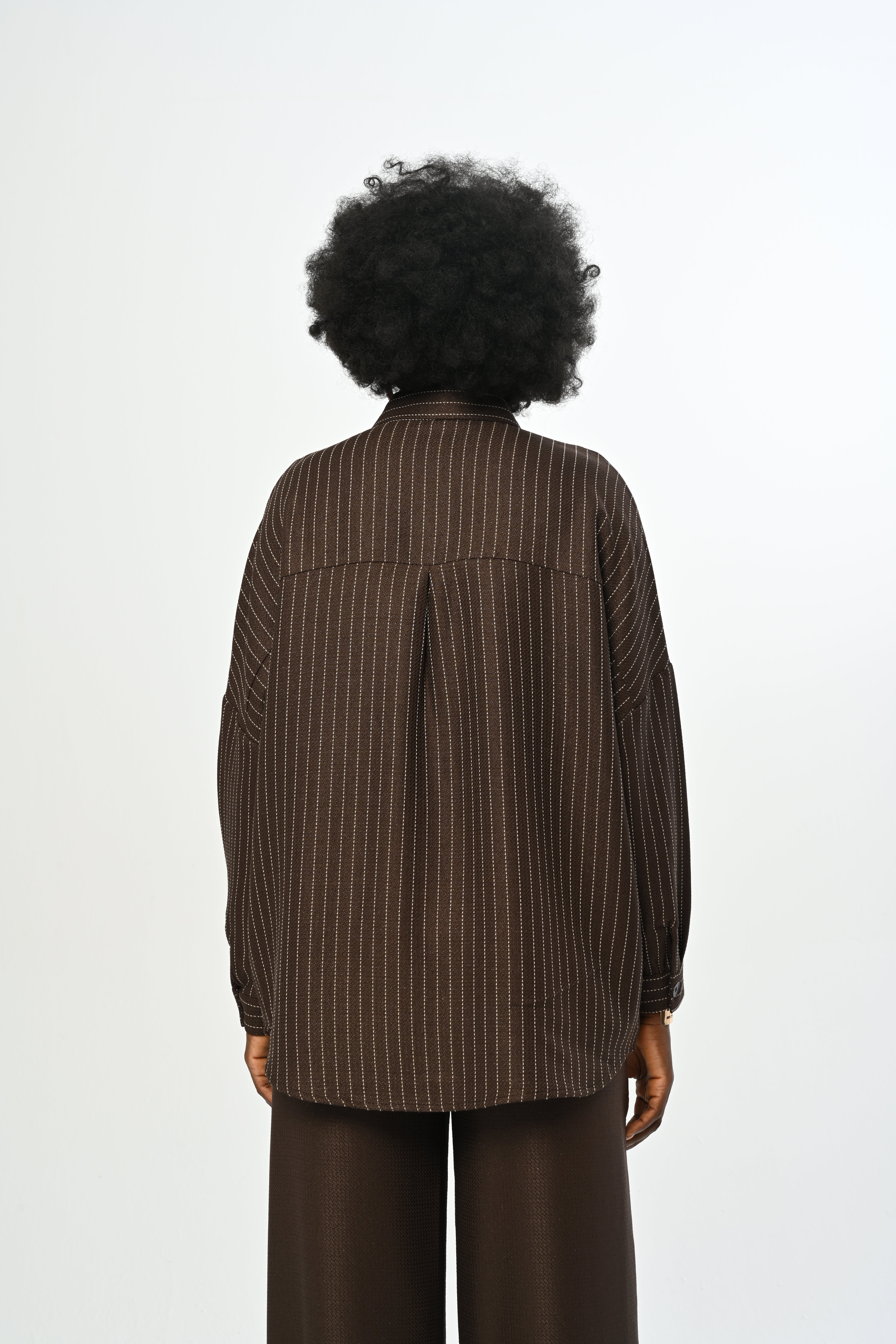 SHIRT - 34136 BROWN