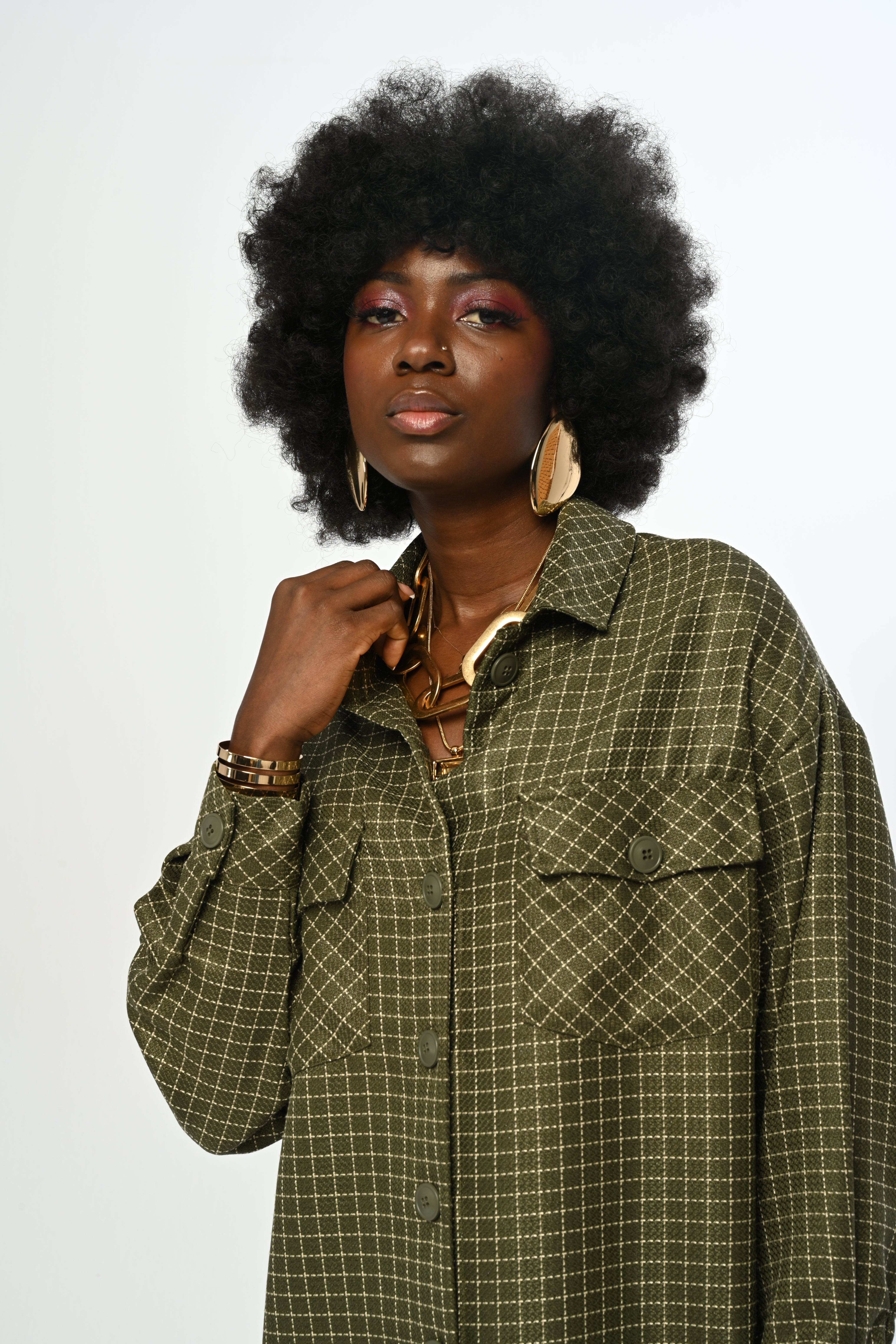 SHIRT - 34138 KHAKI