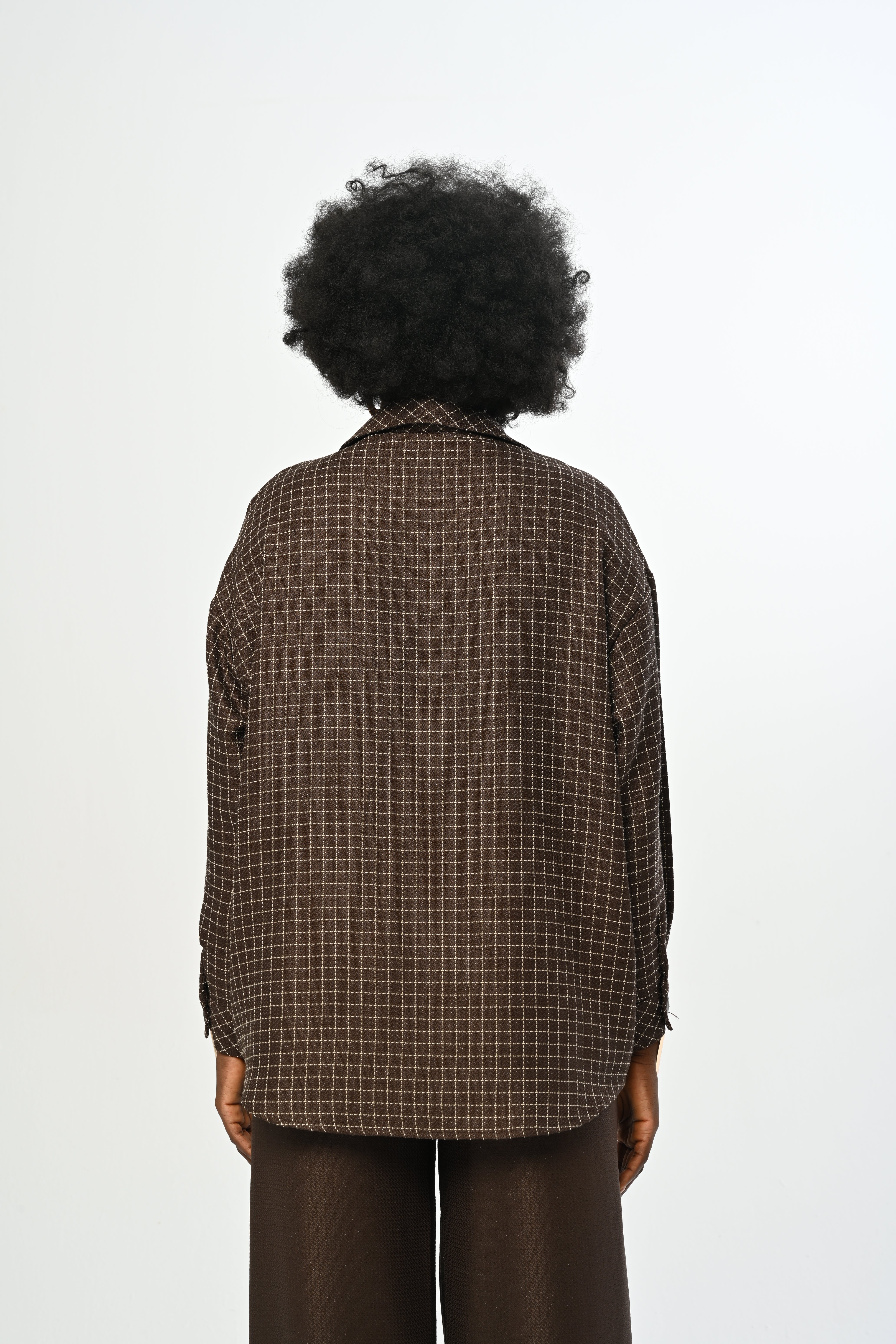 SHIRT - 34138 BROWN