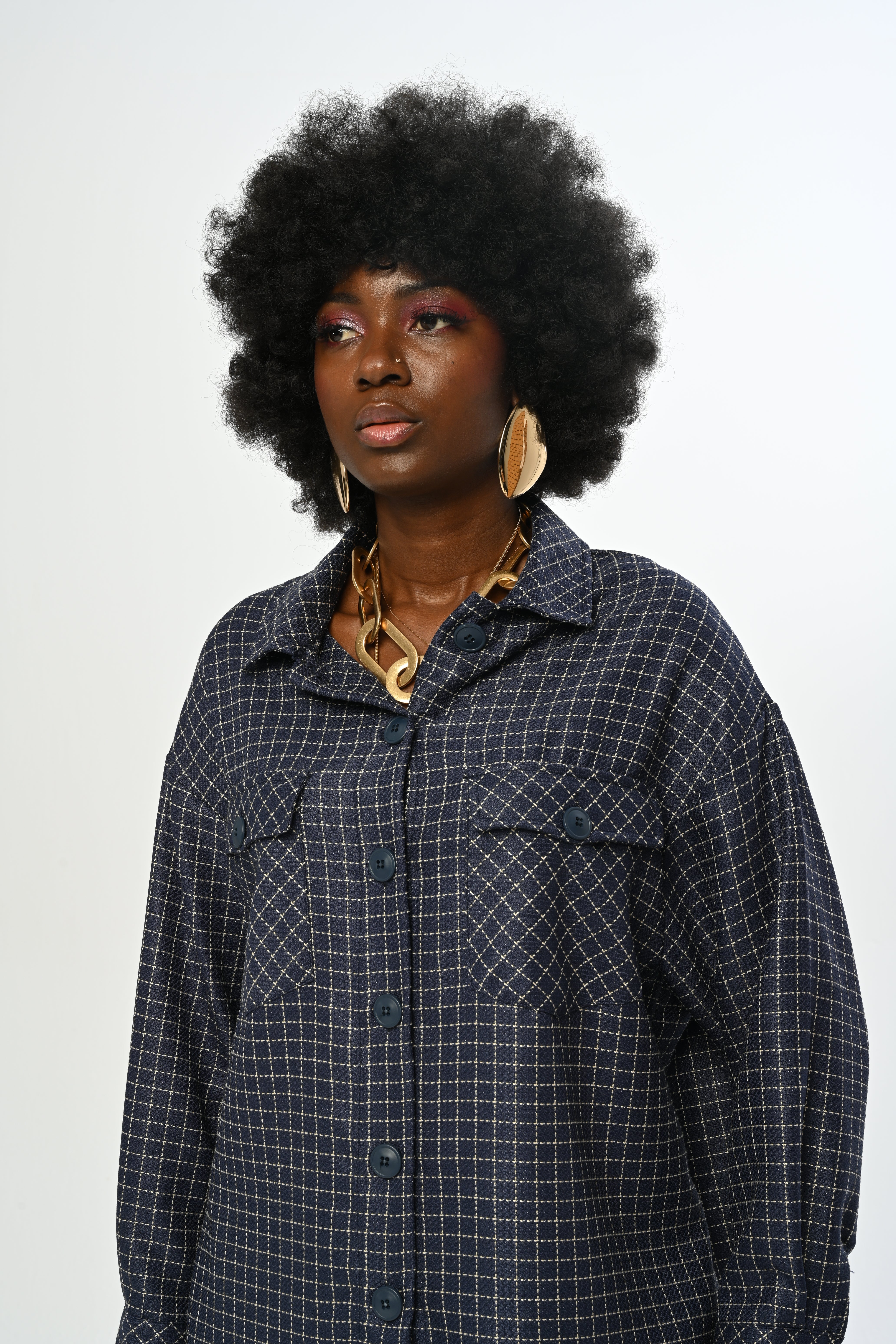 SHIRT - 34138 NAVY BLUE