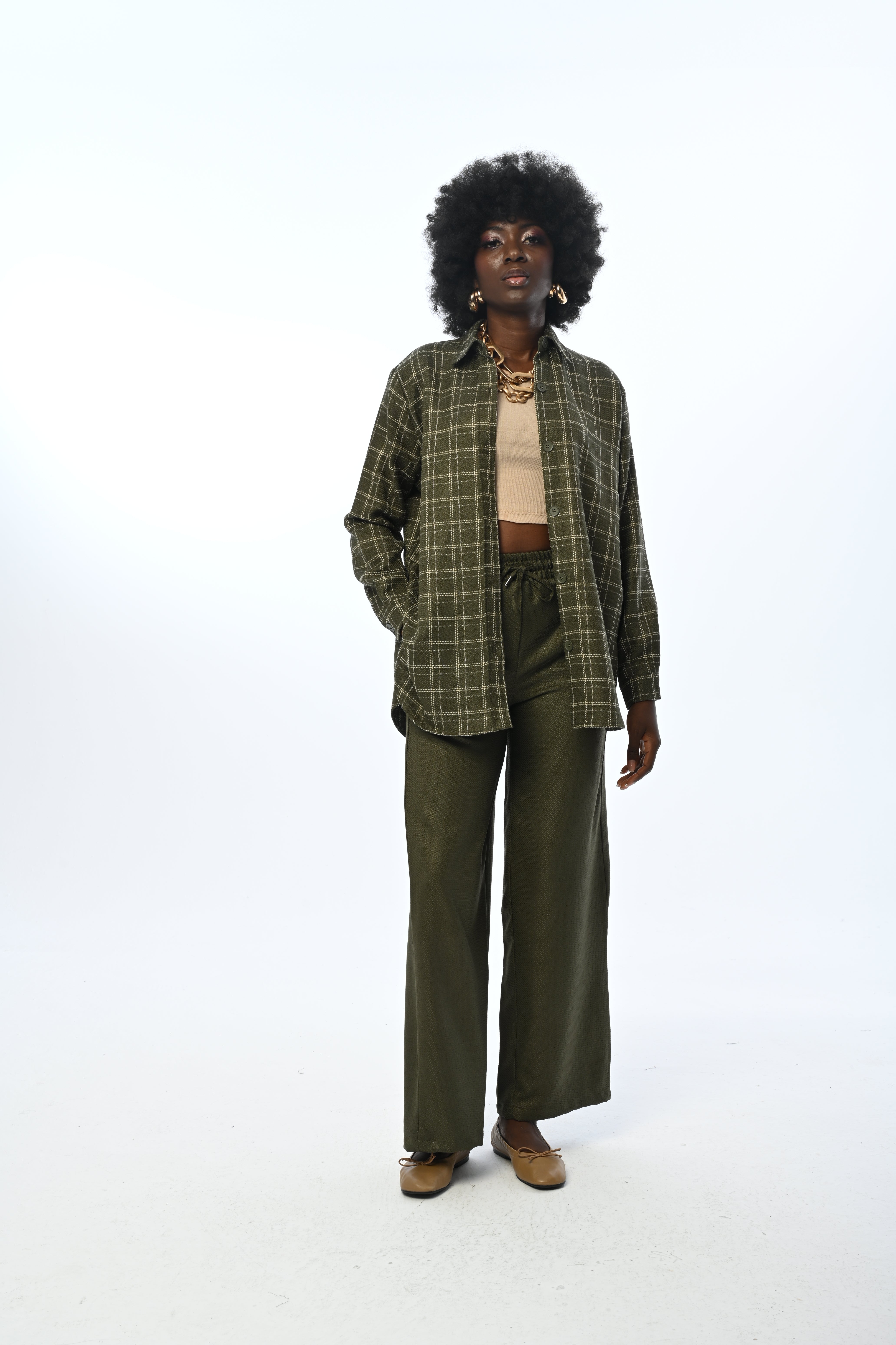 SHIRT - 34174 KHAKI