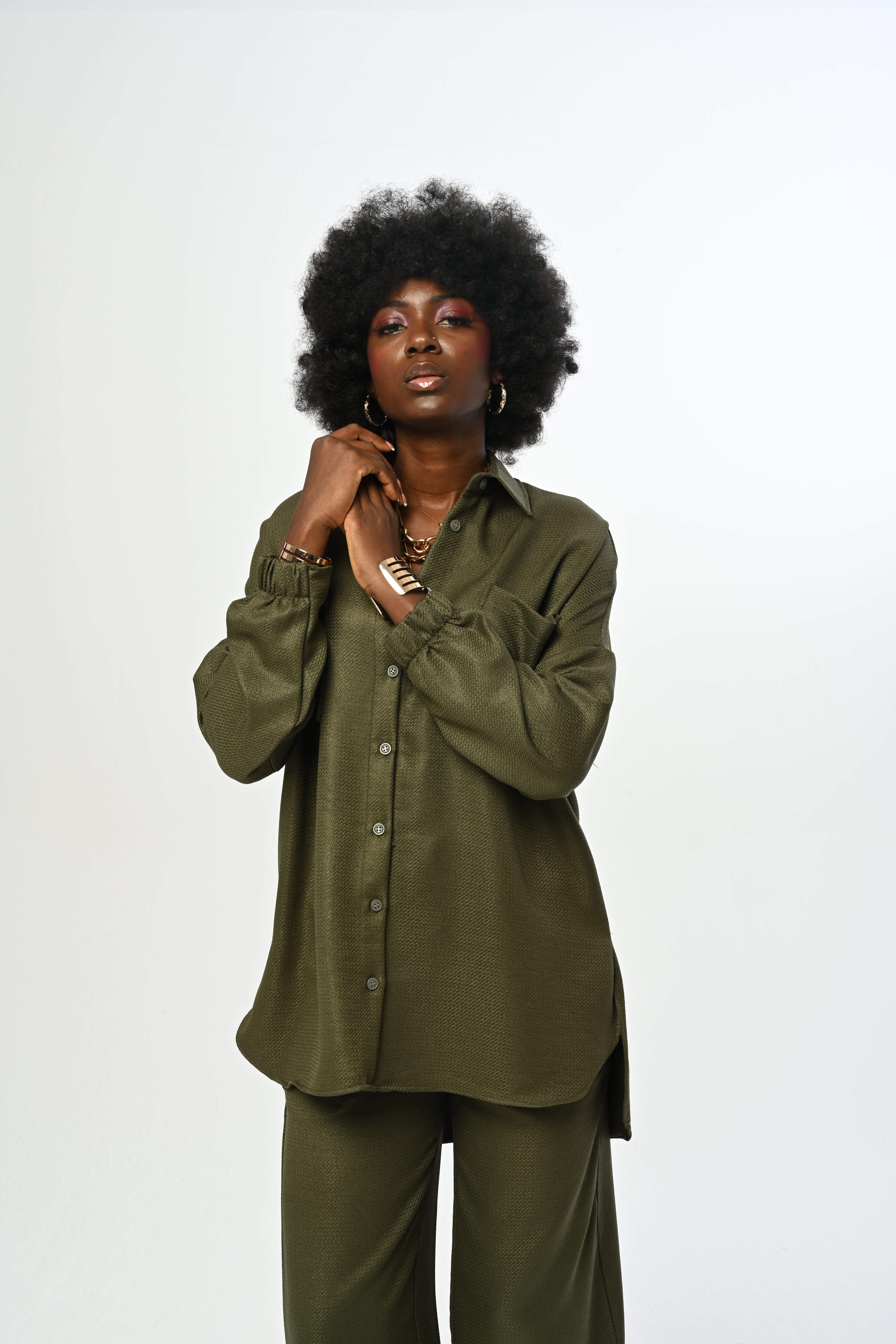 SHIRT- 34184 KHAKI
