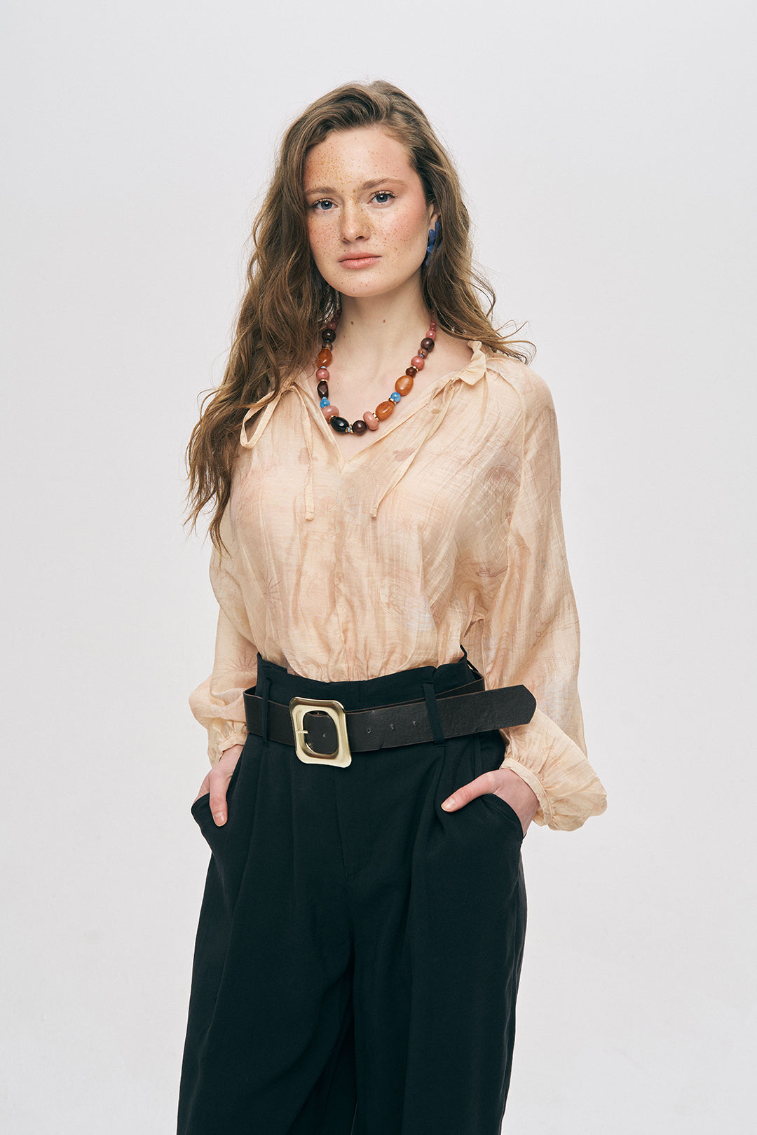 Orfeonegro Somon Rengi Rahat Kesim Bluz