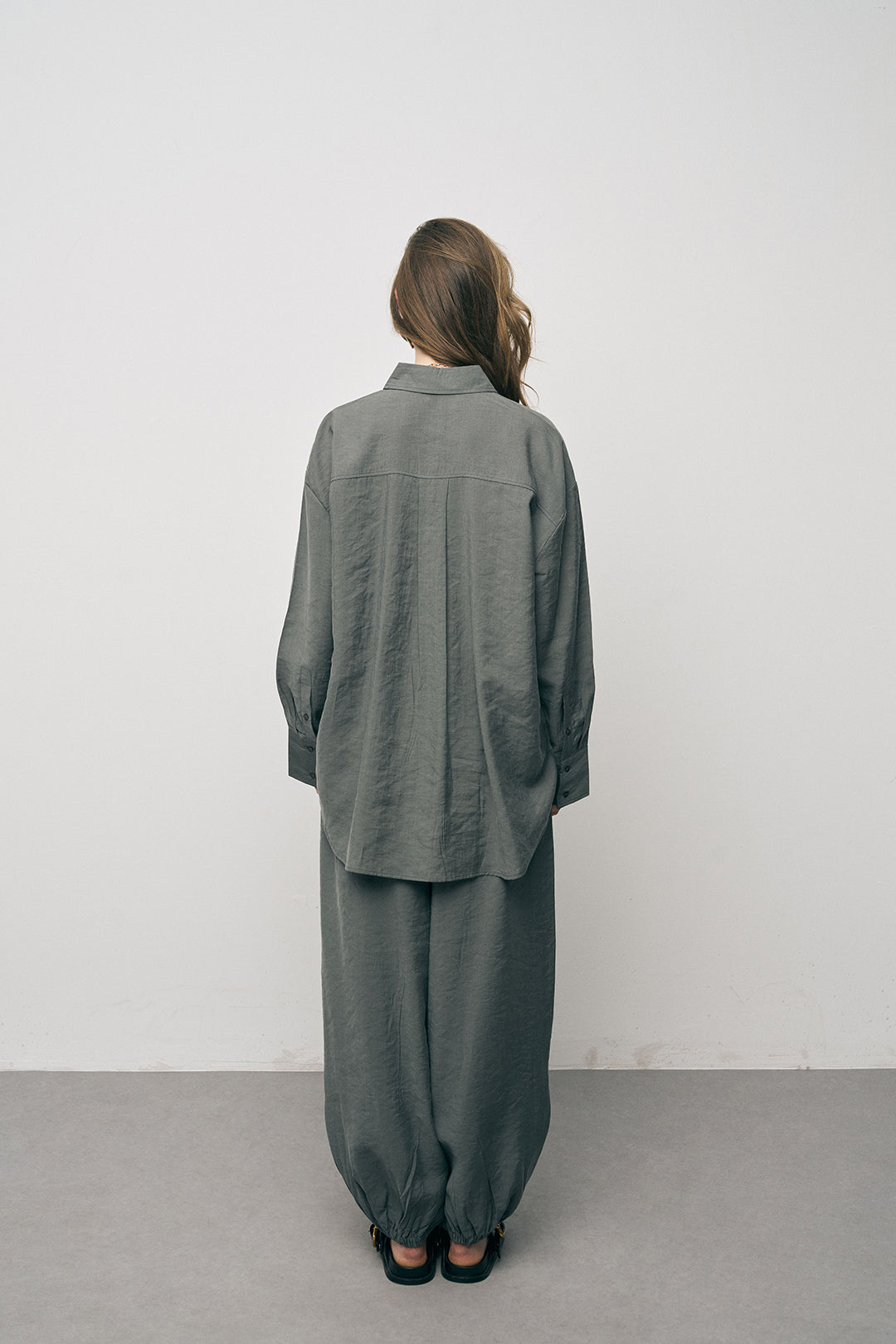 Orfeonegro Cep Detaylı Haki Basic Gömlek