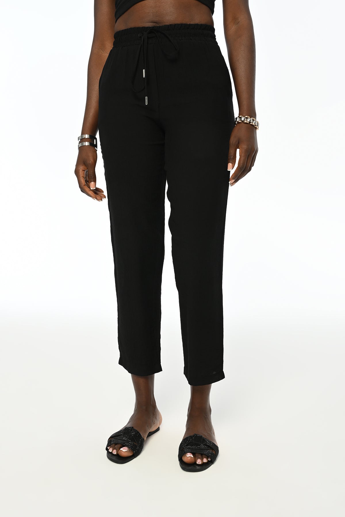 PANTOLON - 39343 SİYAH