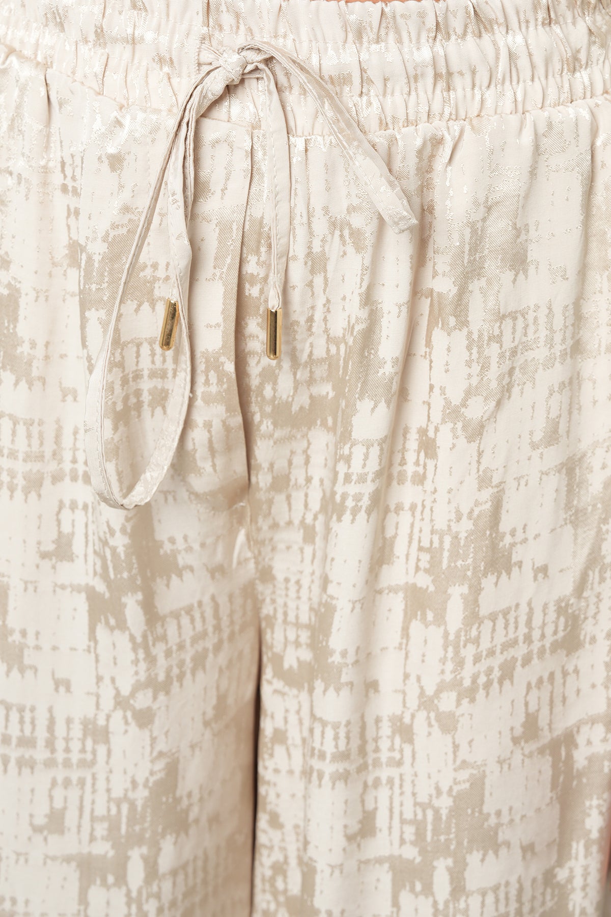 Orfeonegro Desenli Palazzo Kadın Pantolon