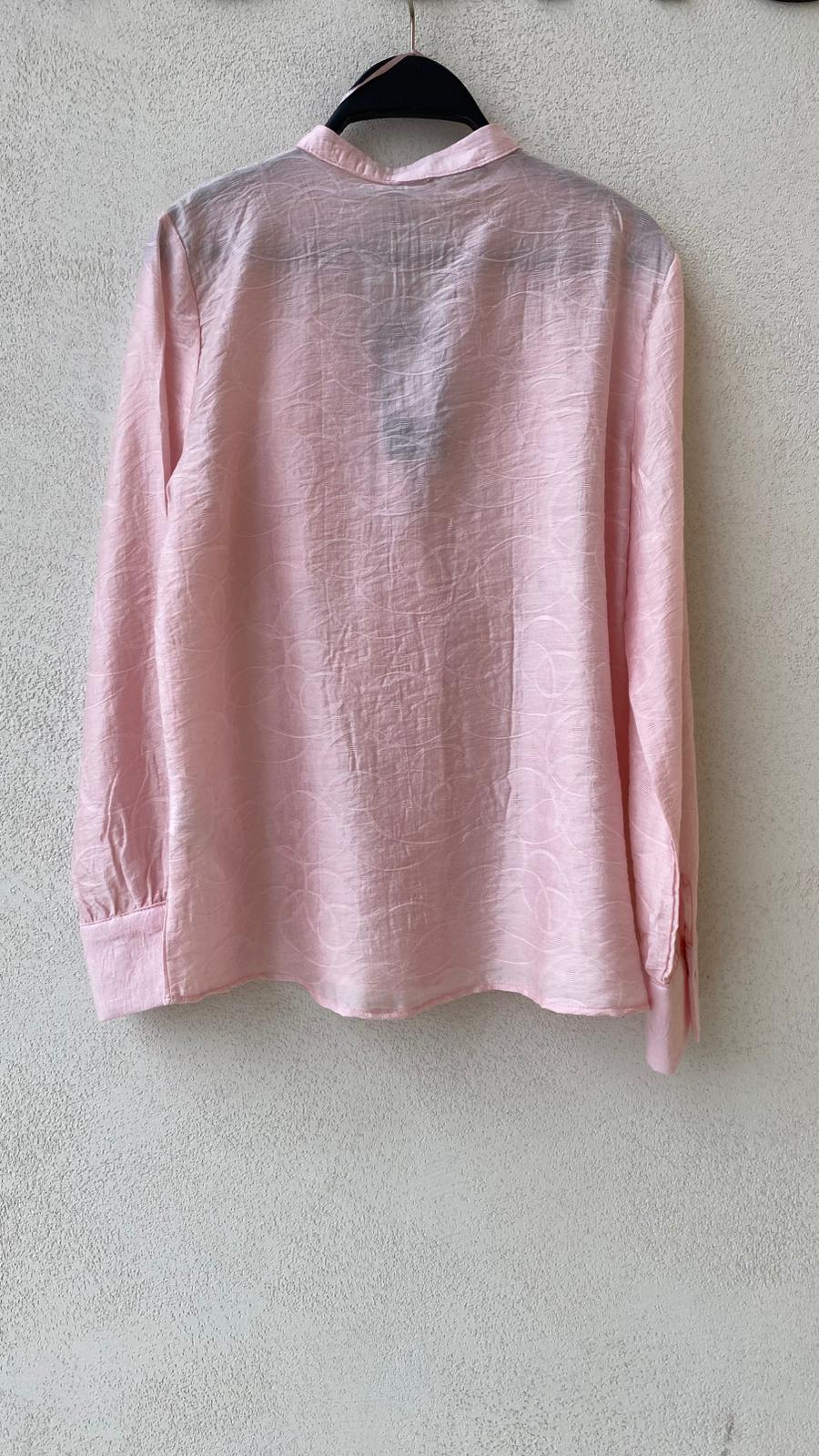 Toptan Fırfırlı Tencel Karışımlı Bluz
