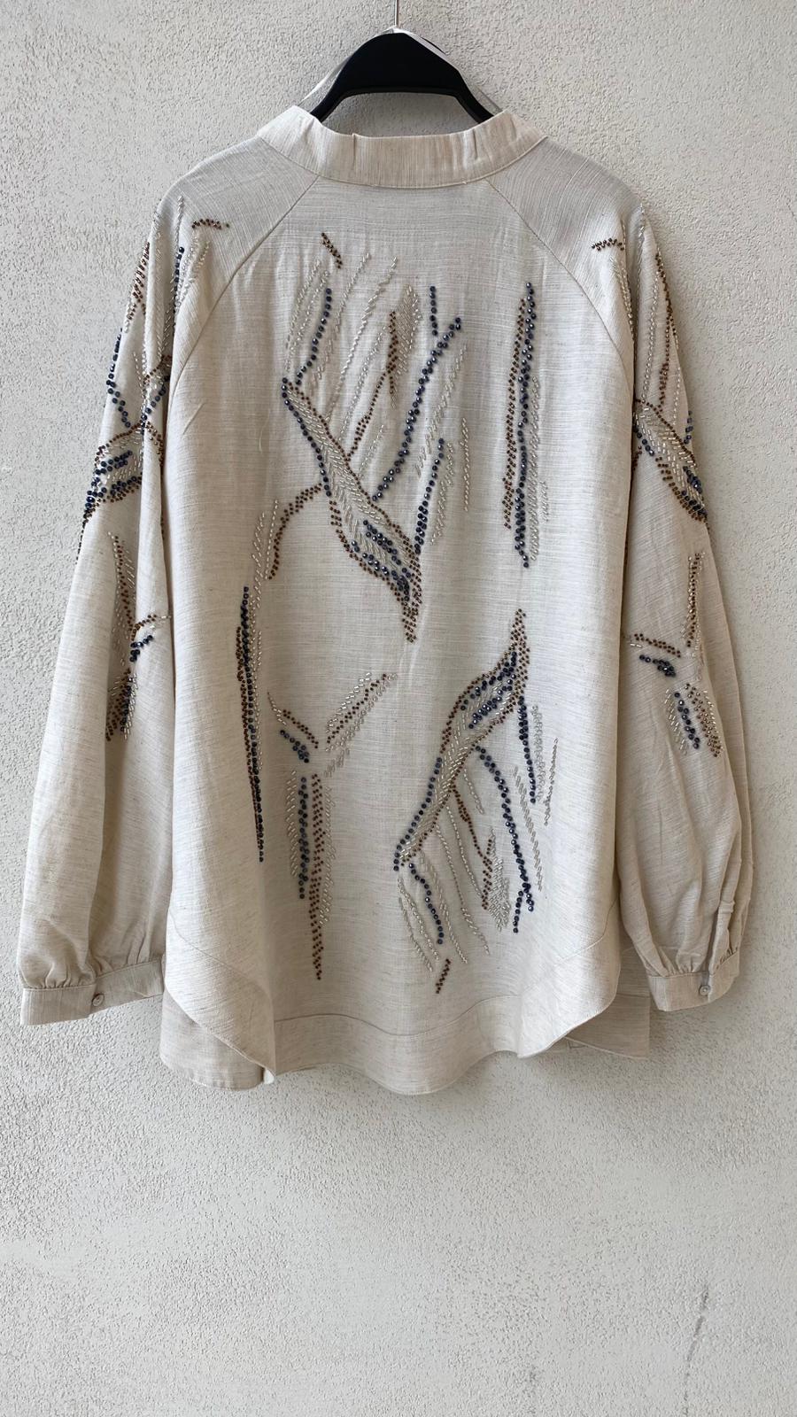 Toptan Oversize Pamuk Karışımlı Kimono