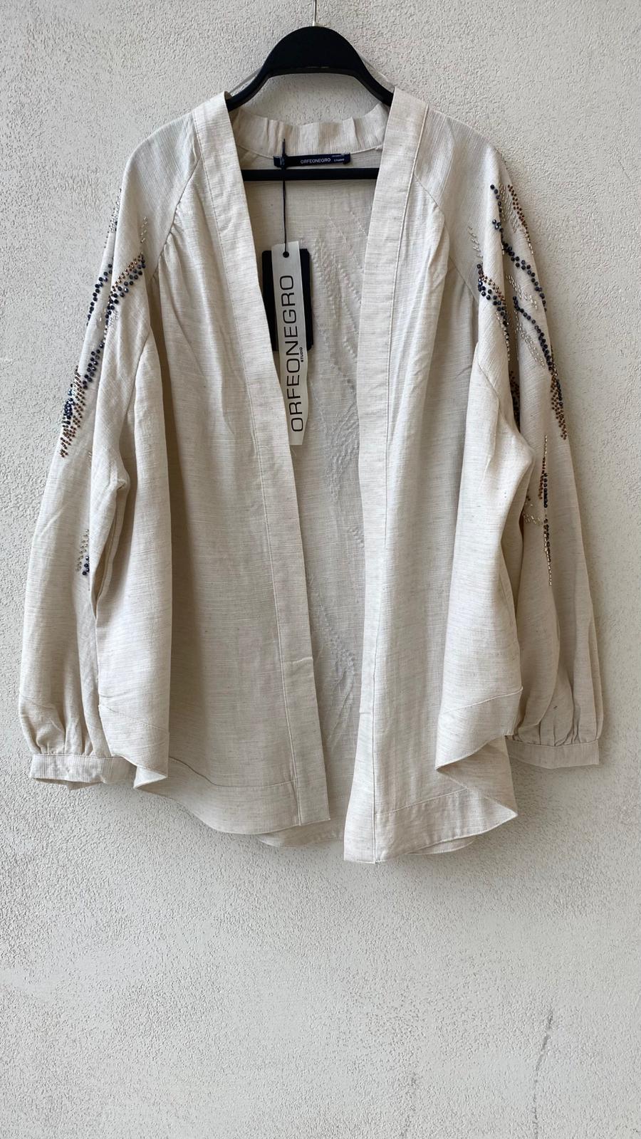 Toptan Oversize Pamuk Karışımlı Kimono